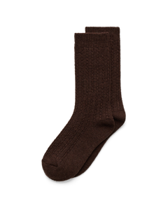 ECCO Hygge Cable Knit Mid-Cut — Brown 1