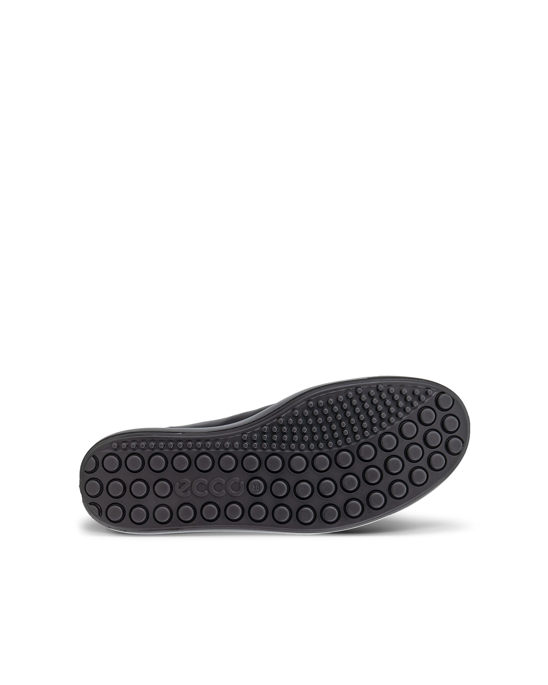 Women's ECCO® Soft 7 Leather Gore-Tex Sneaker - Black - Sole