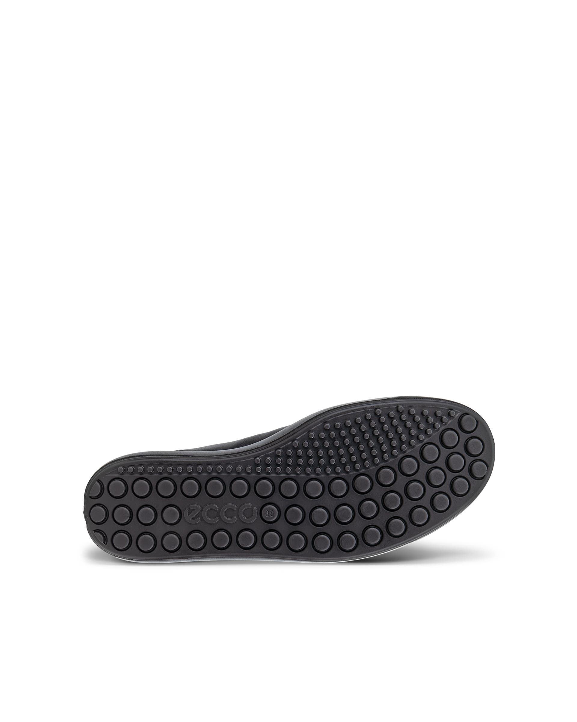 Women's ECCO® Soft 7 Leather Gore-Tex Sneaker - Black - Sole