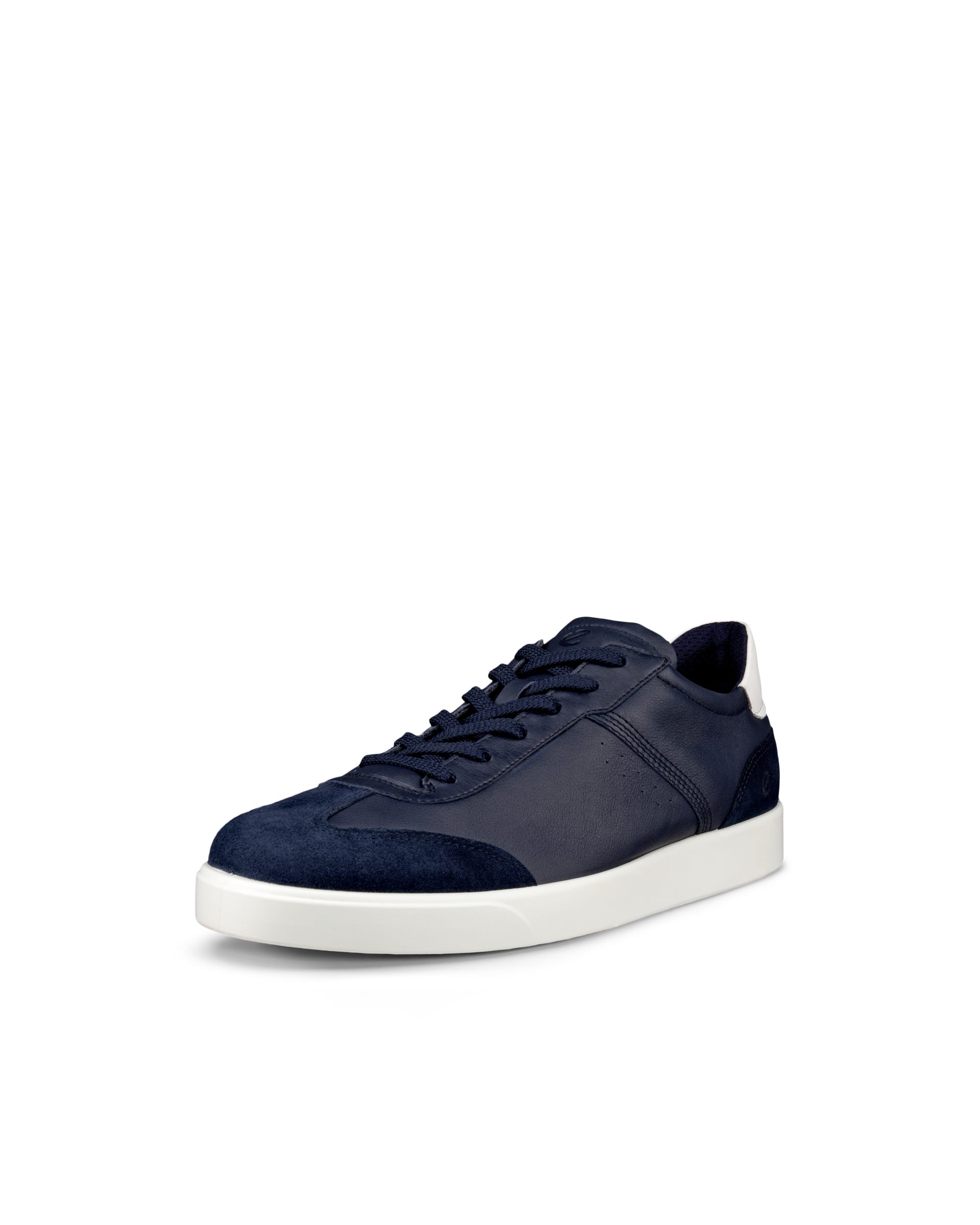 ECCO® STREET LITE Herren Ledersneaker - Blau - Main