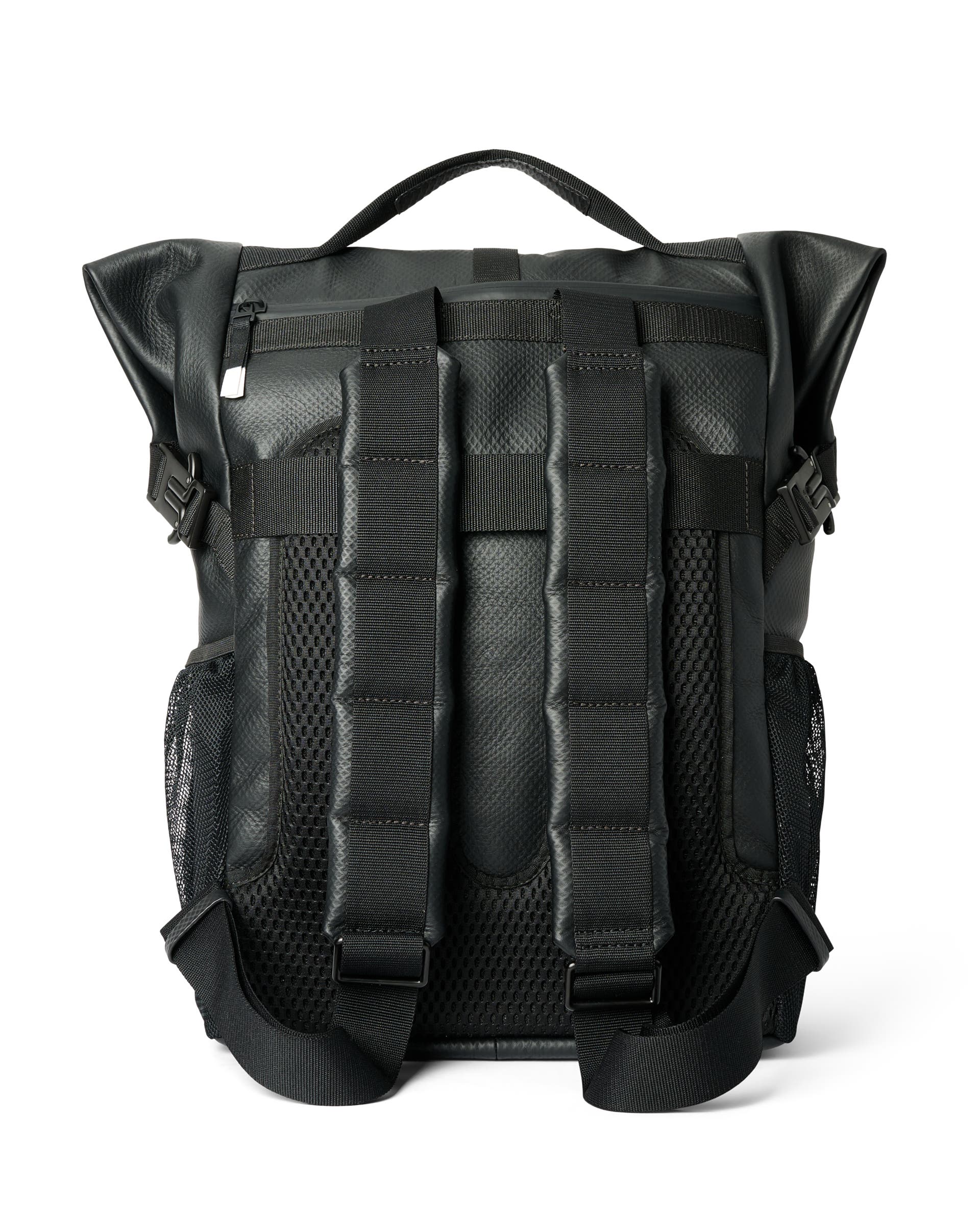 ECCO® Trapeze Journey Leather Backpack | Black