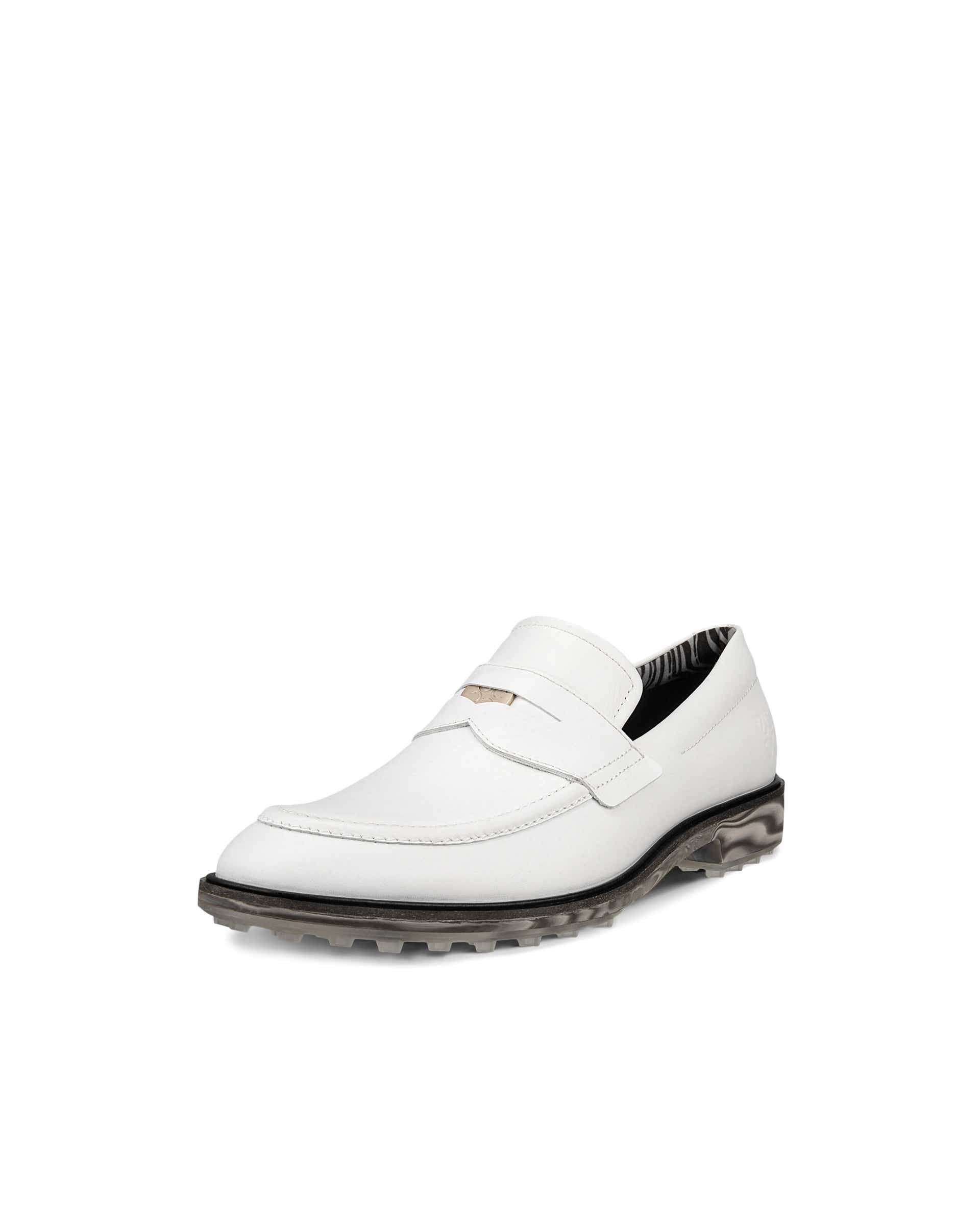 ECCO Golf Classic Hybrid メンズ レザーゴルフシューズ - ホワイト - Main