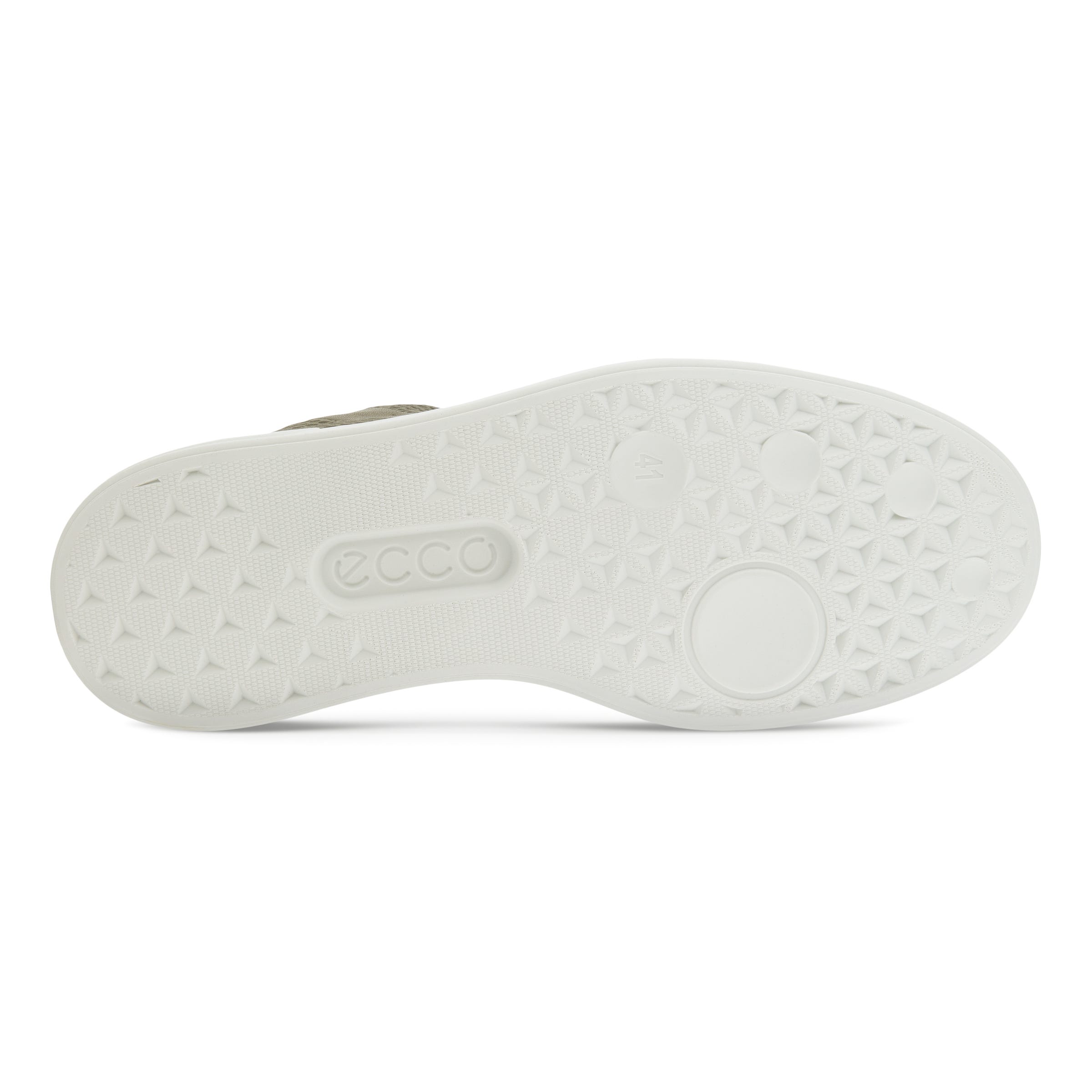 ECCO Street 720 メンズ レザーGore-Texスニーカー - グリーン - Sole