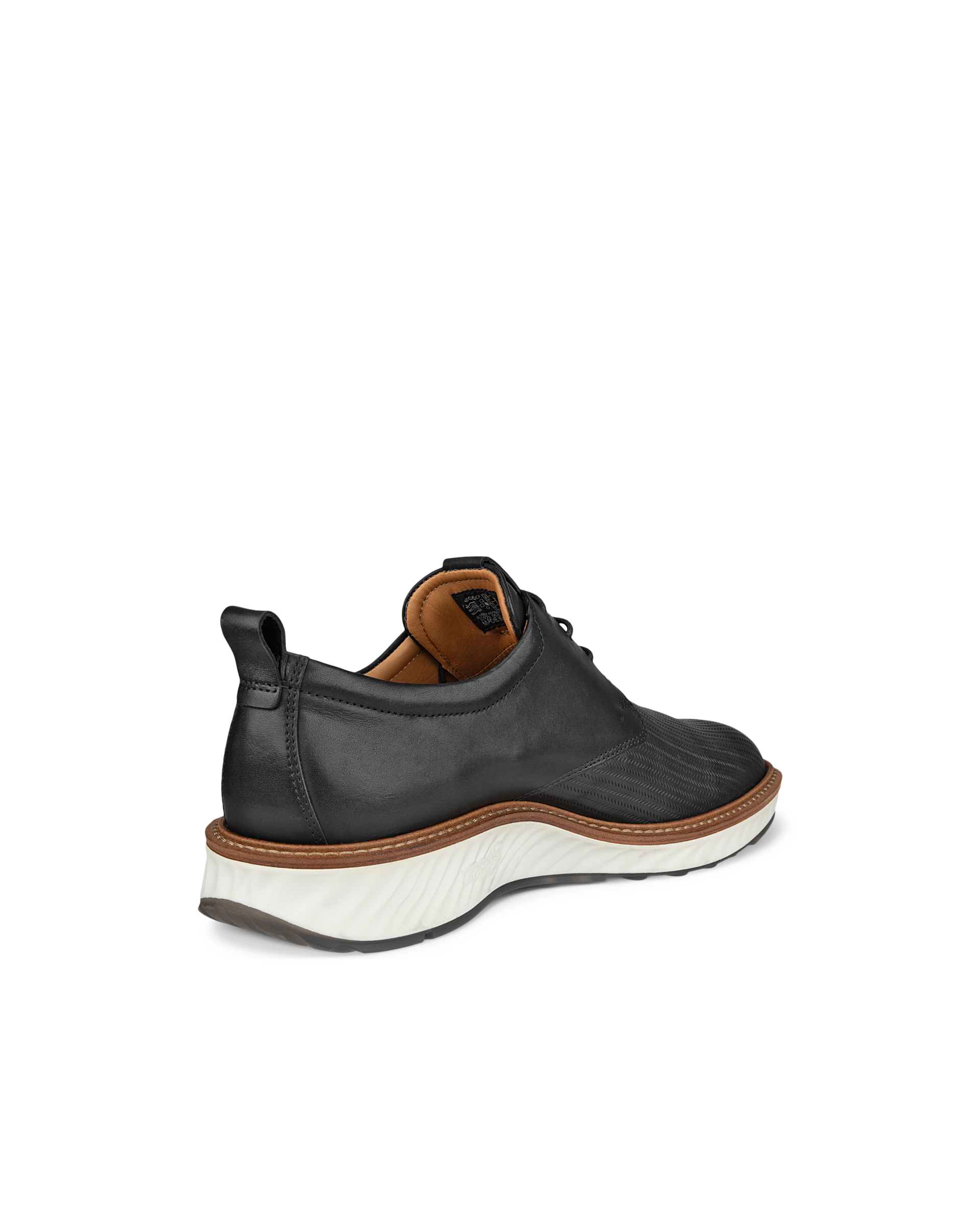 ECCO ST.1 Hybrid メンズ レザーGore-Texダービーシューズ | ブラック