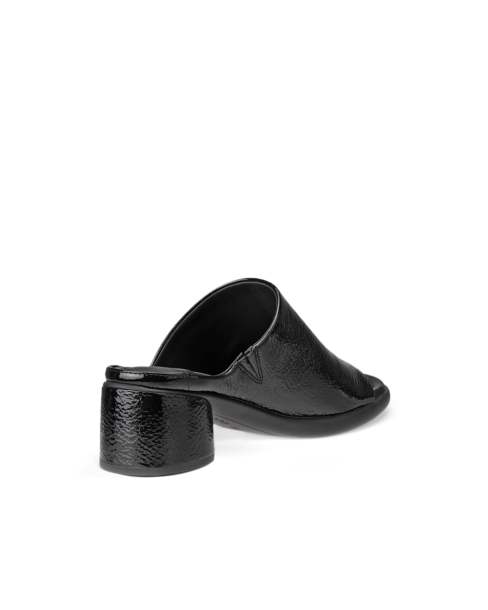 Dámske kožené papuče  ECCO® Sculpted Sandal LX 35 - Čierna - Back