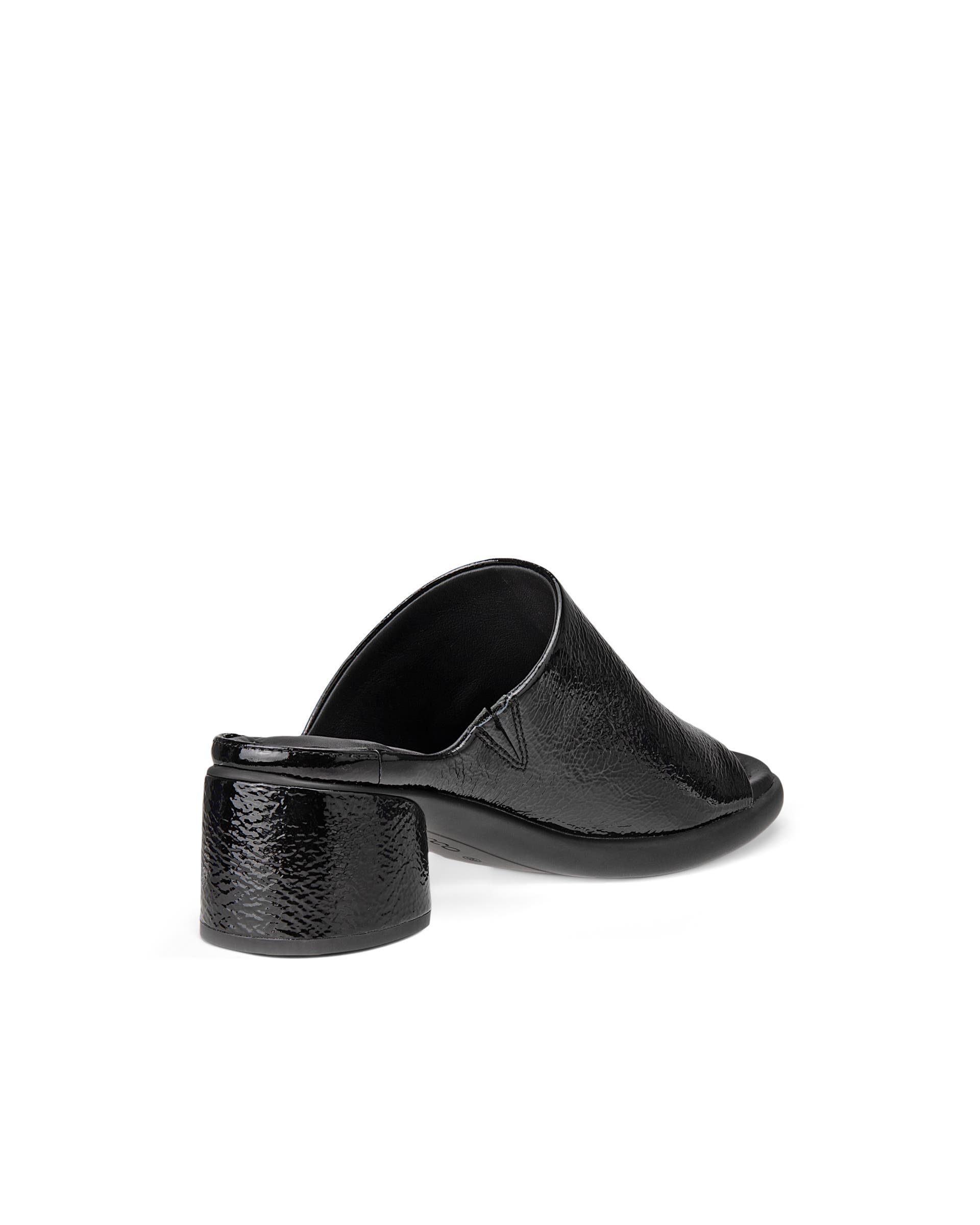 Dámské kožené nazouváky ECCO® Sculpted Sandal LX 35 - Černá - Back