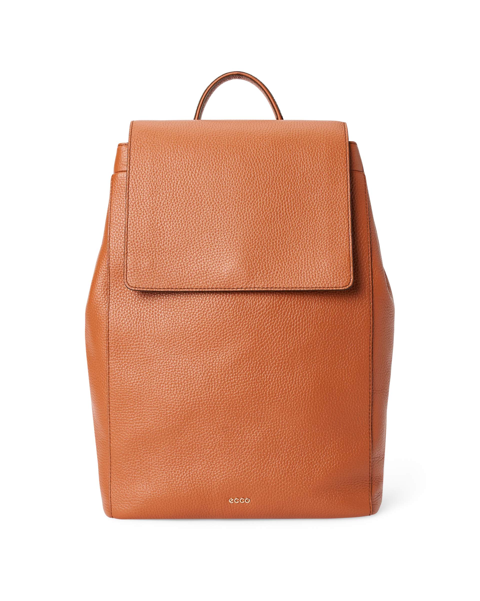 ECCO Horizon Backpack - Leather Backpack - Brown