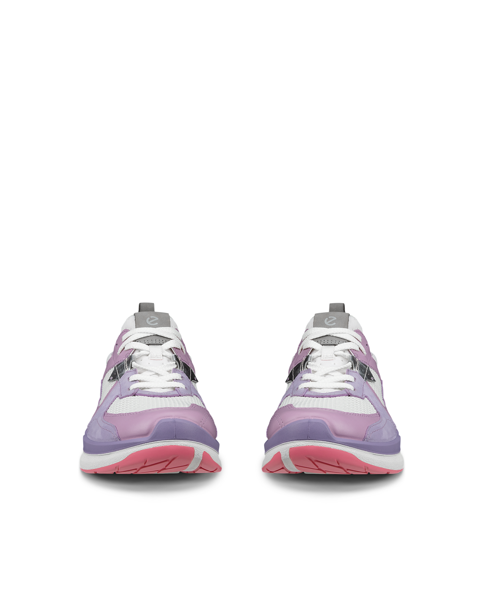 ECCO® Biom 2.0 Dames leren sneaker - Paars - Front pair