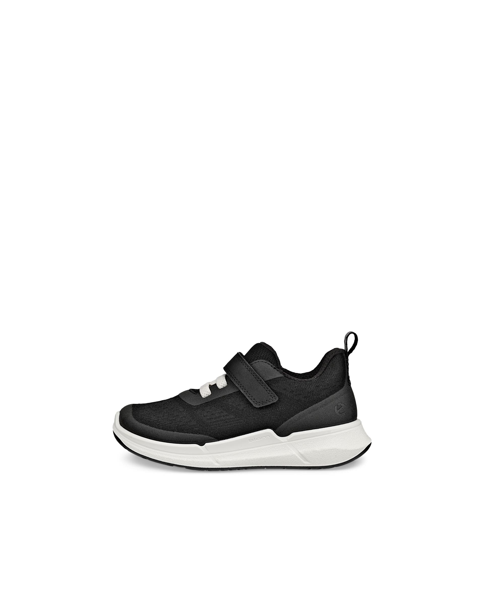 Kids' ECCO® BIOM 2.2 Textile Sneaker - Black - Outside