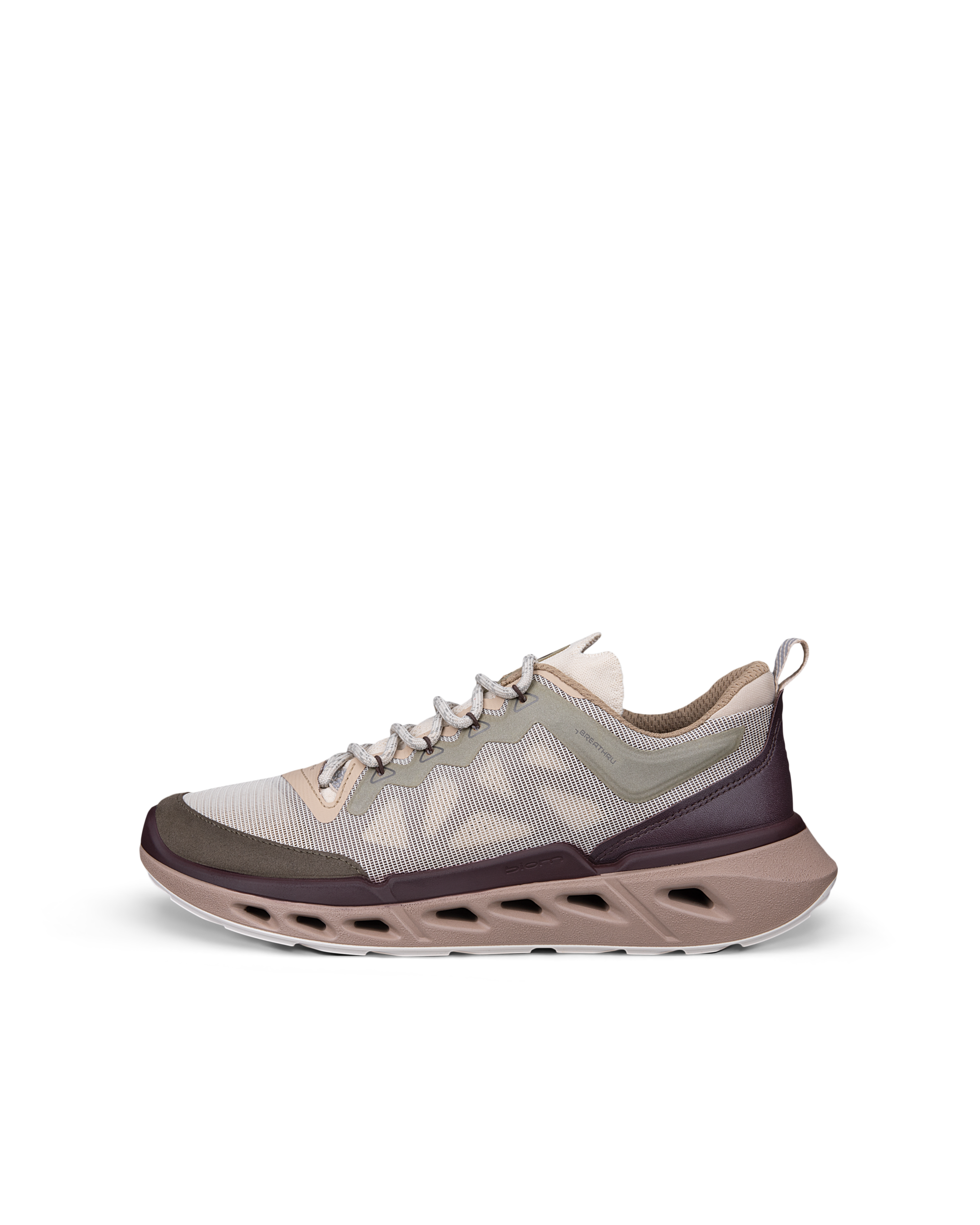 ECCO BIOM 720 BREATHRU - Women's Textile Trainer - Brown - 39