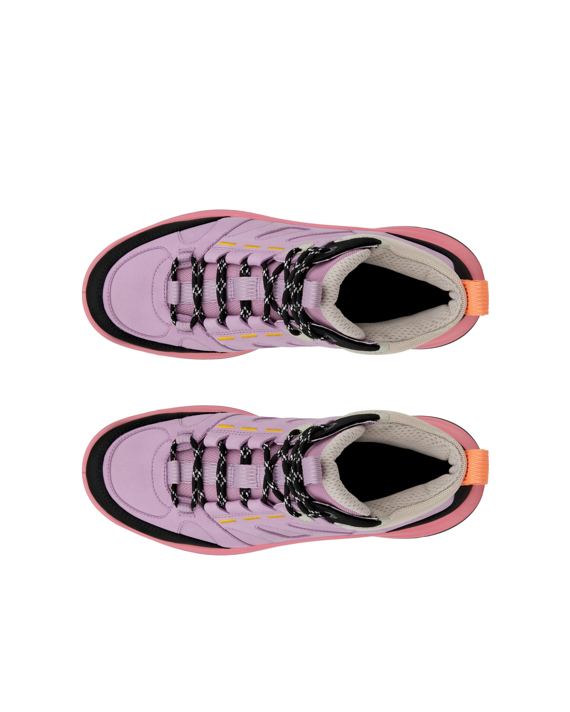 ECCO® Offroad mellemhøj udendørsstøvle i vandtæt i nubuck til damer - Flerfarvet - Top left pair