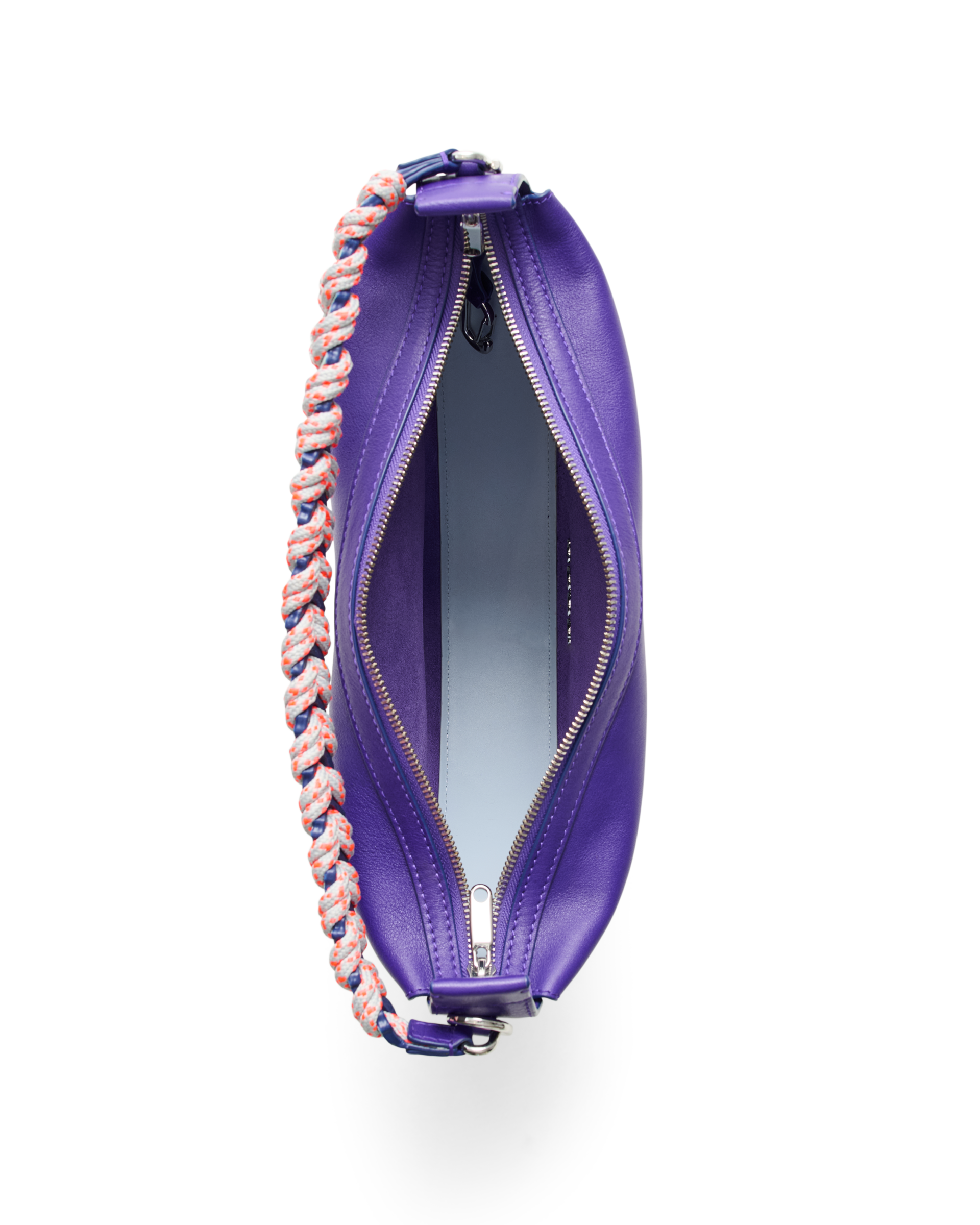 ECCO Fortune Soft Smooth レザークロスボディバッグ | パープル