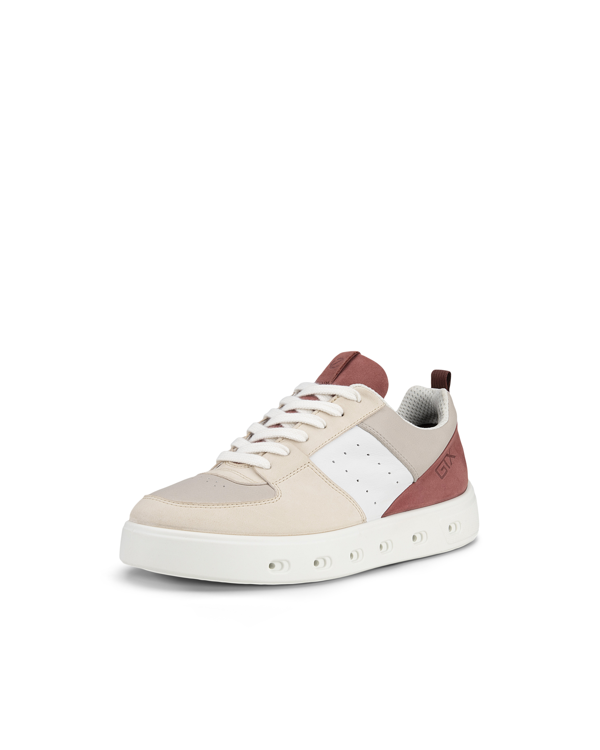 ECCO Street 720 WOMEN ウィメンズ レザーGore-Texスニーカー | ベージュ
