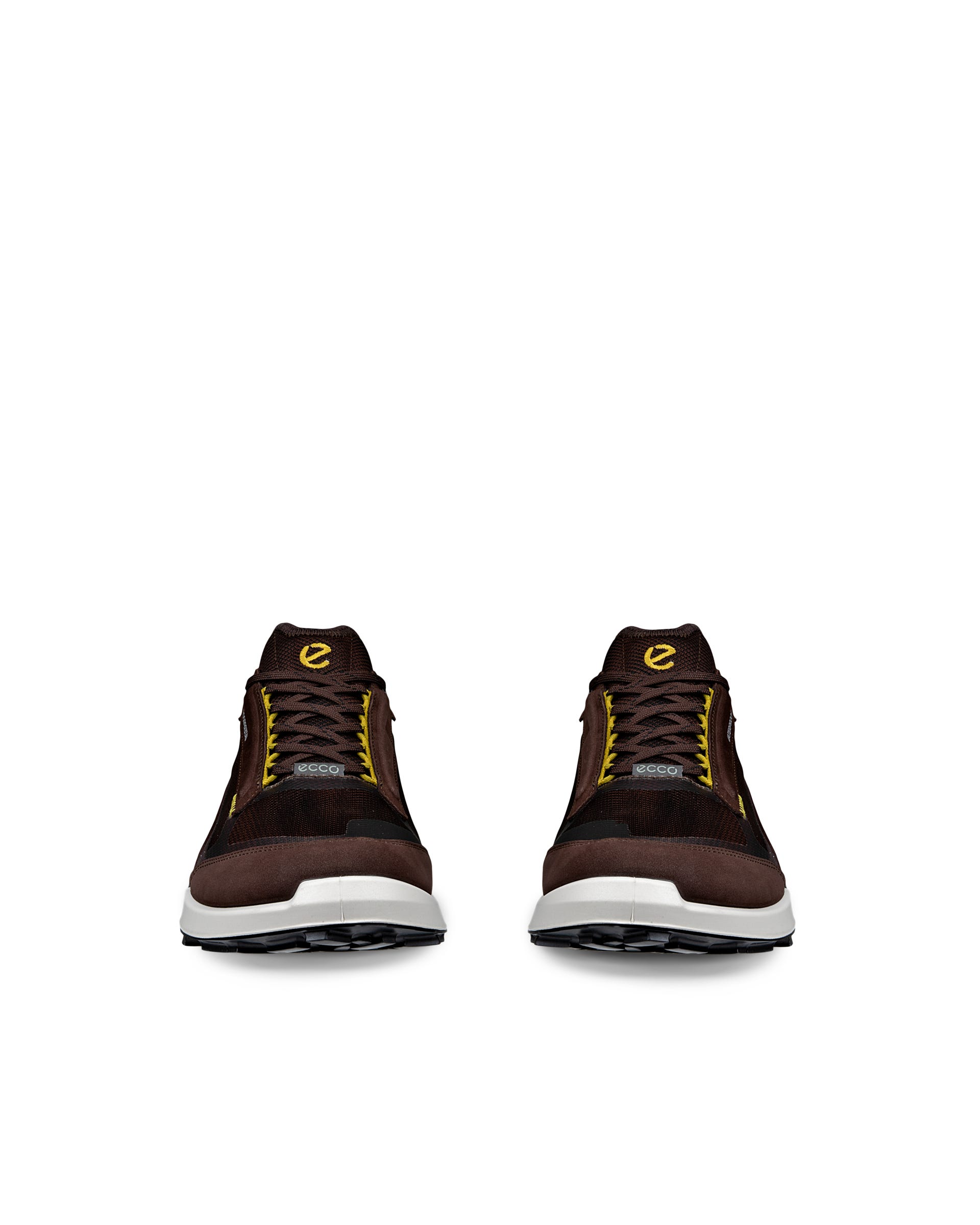 ECCO Men BIOM 2.1 X Mtn Tex Lea - Brown - Front pair