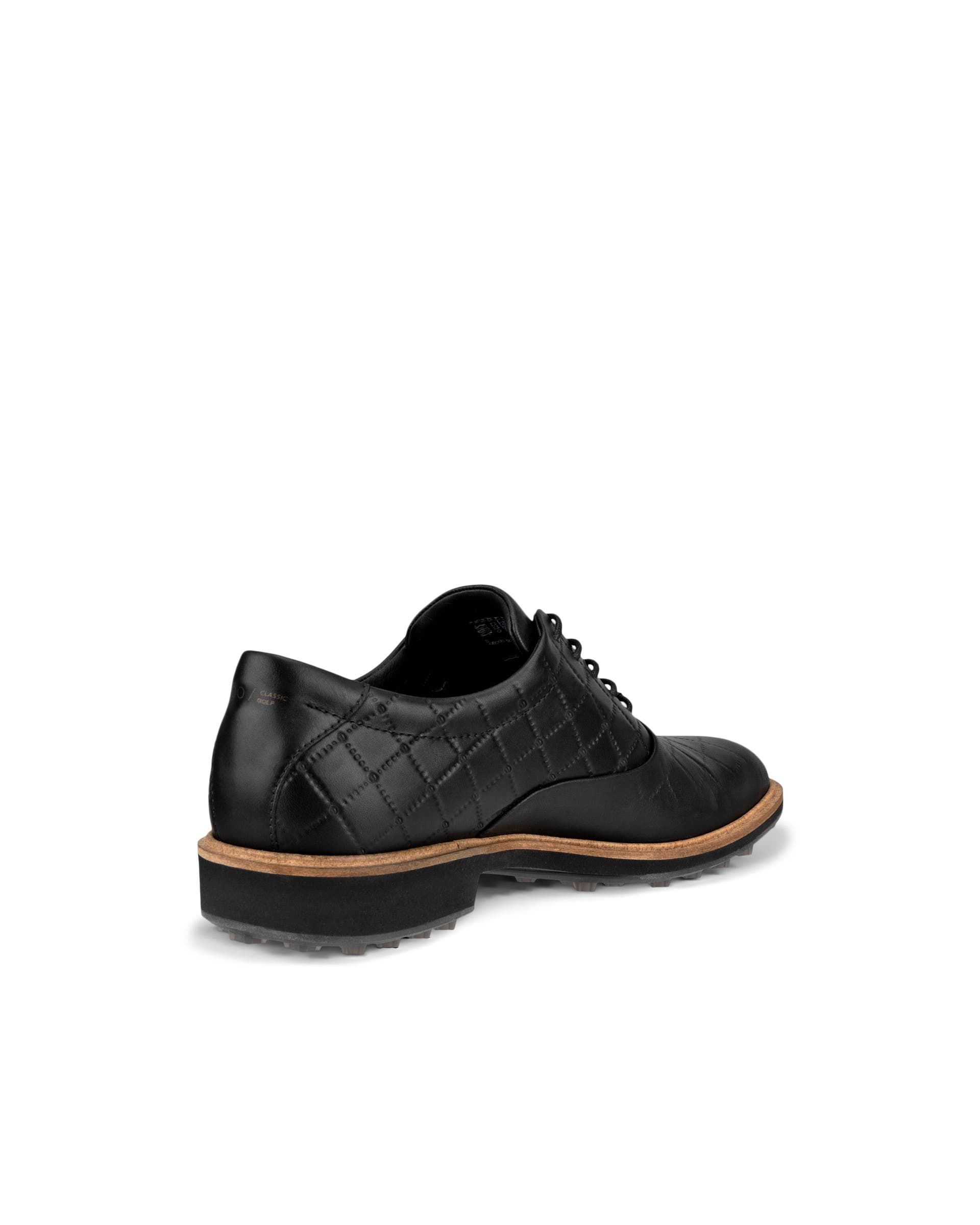 ECCO Men Classic Hybrid Golf Shoes - Black - Back