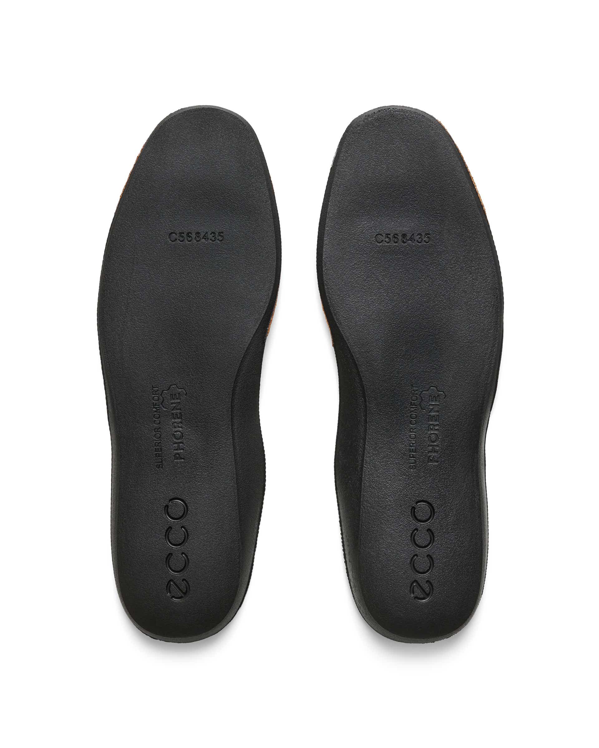 ECCO® semelle intérieure en cuir pour femme - Brun - Inside