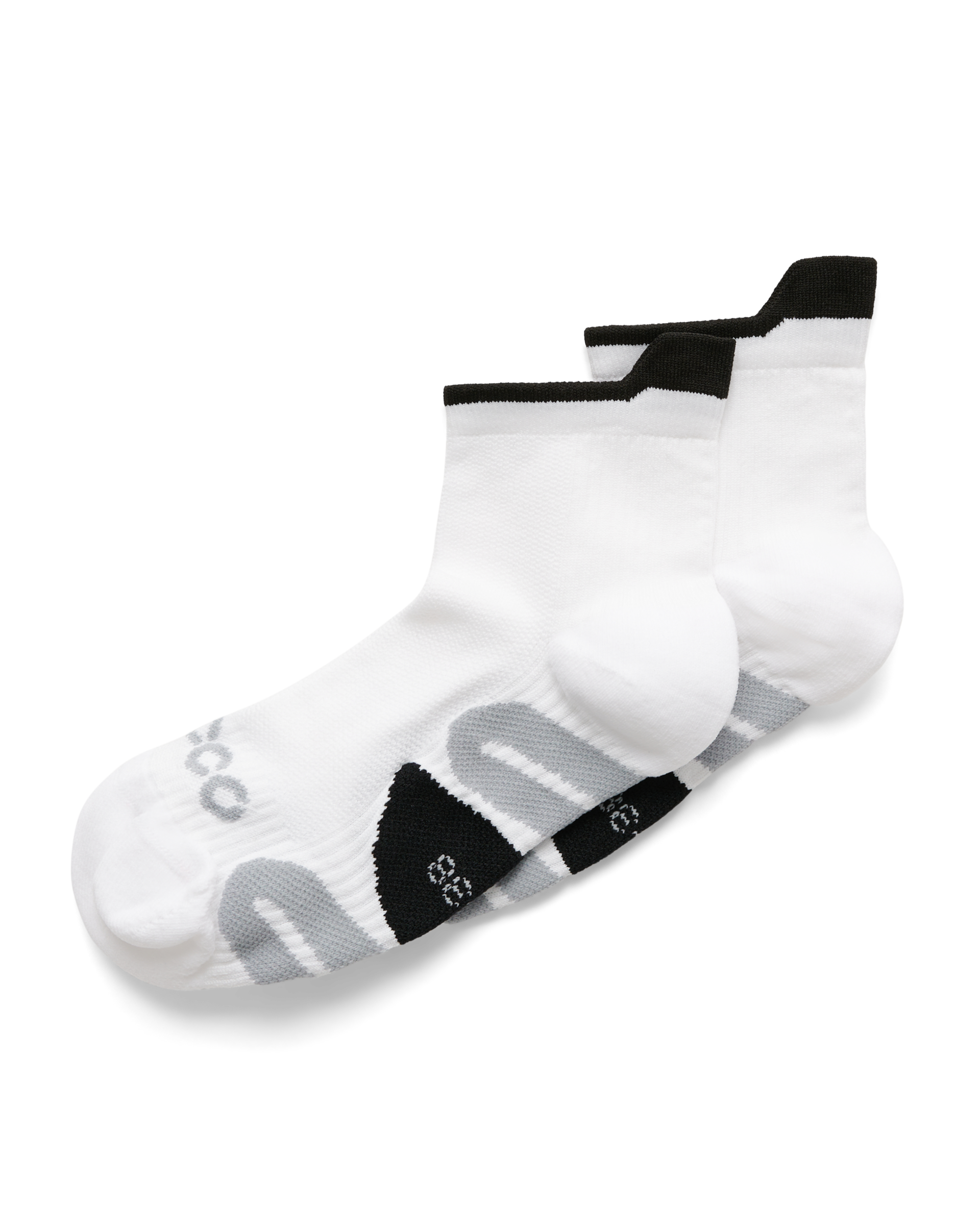 ECCO® chaussettes basses unisex - Blanc - Main