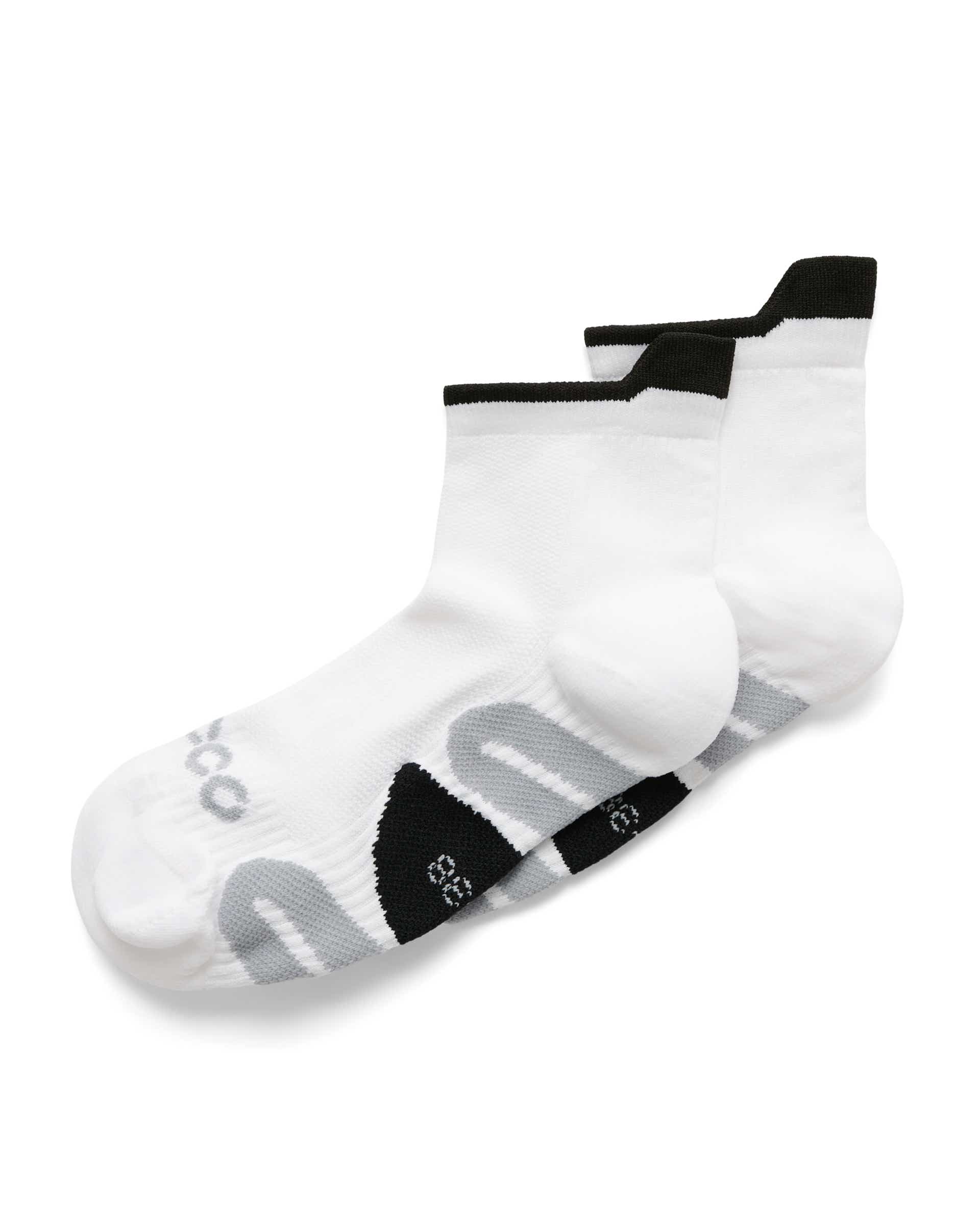 Unisex ECCO® Ankle Socks - White - Main
