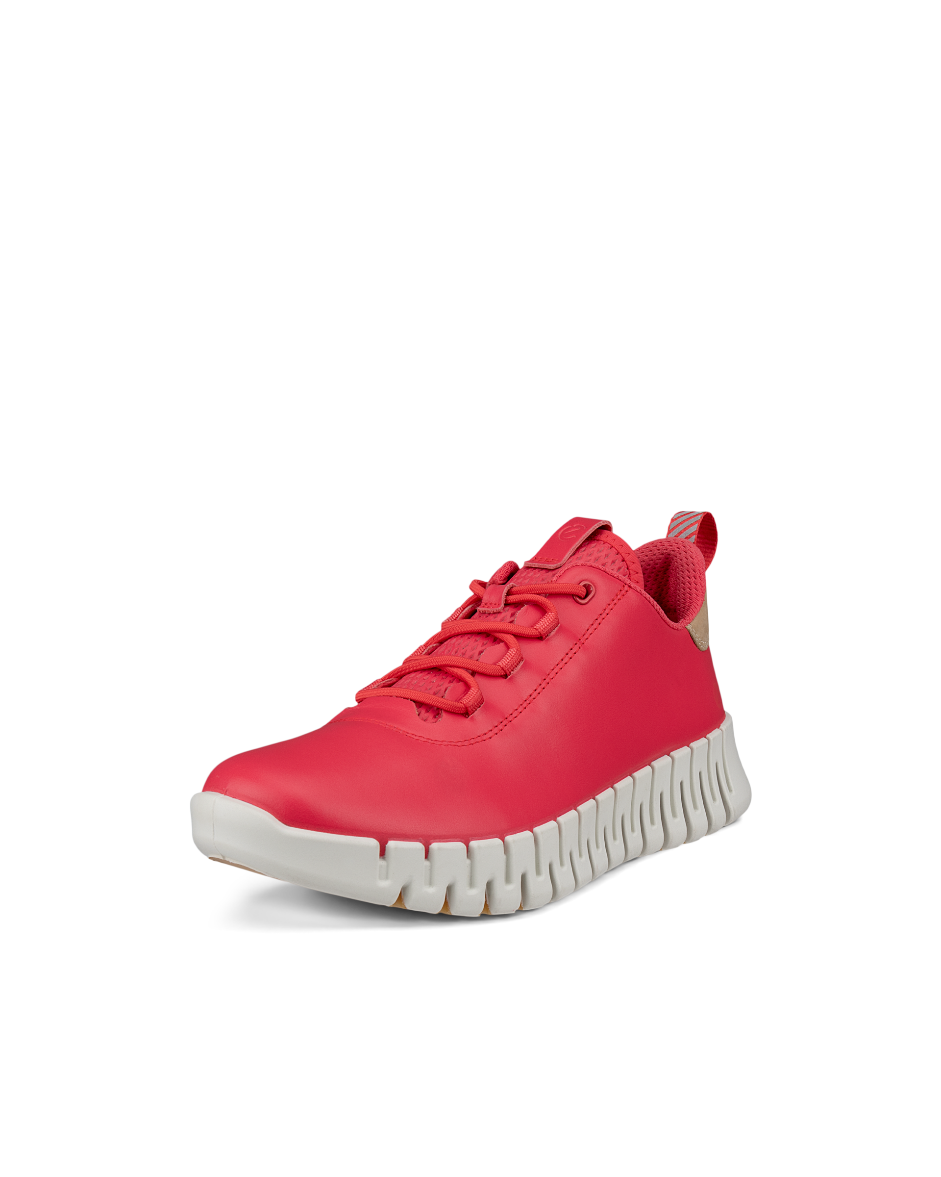 ECCO® Gruuv baskets en cuir pour femme - Rose - Main