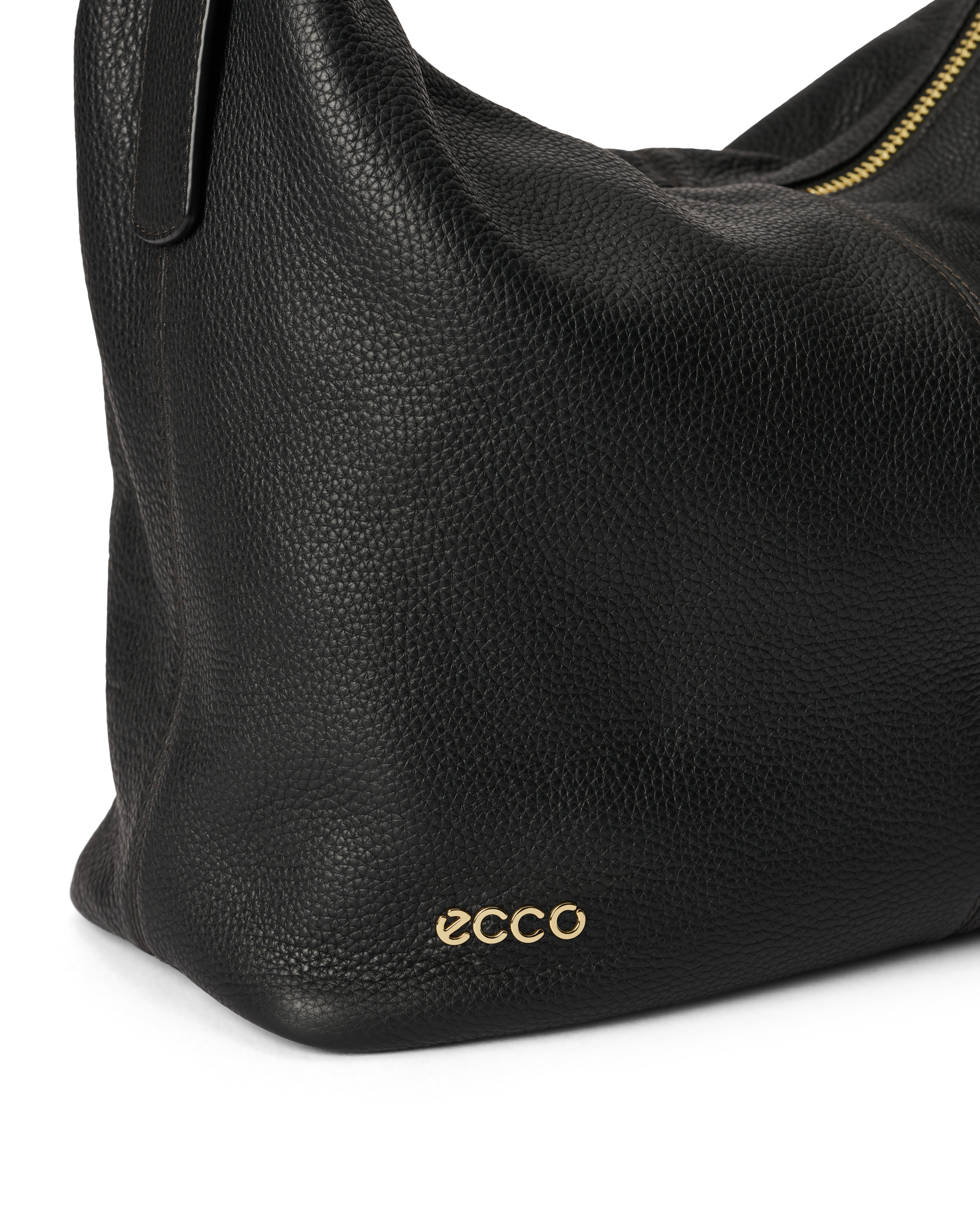 ECCO® Hobo Hobo-väska i skinn - Svart - Detail-1