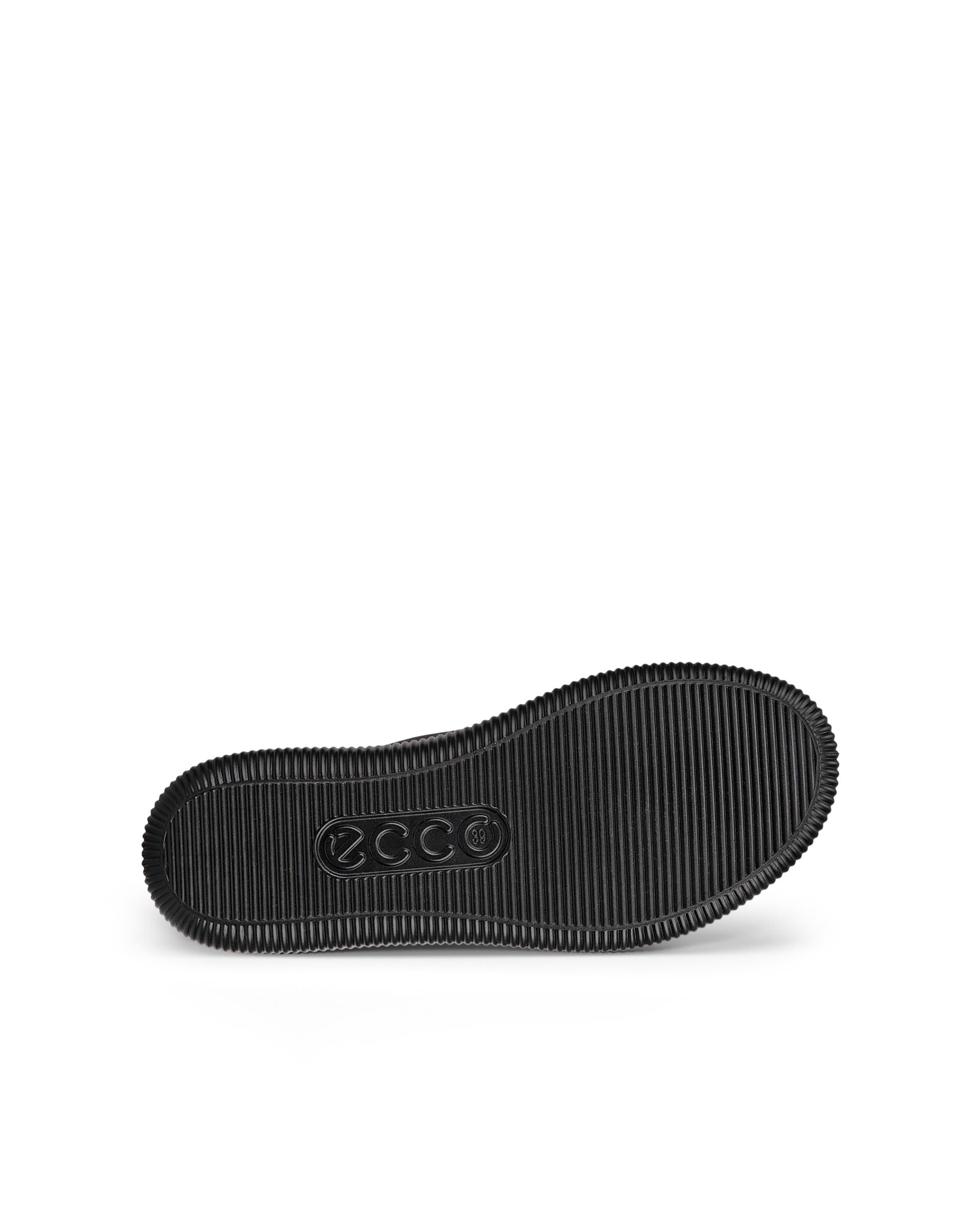 ECCO® SOFT ZERO dames waterdichte schoen van nubuck - Zwart - Sole