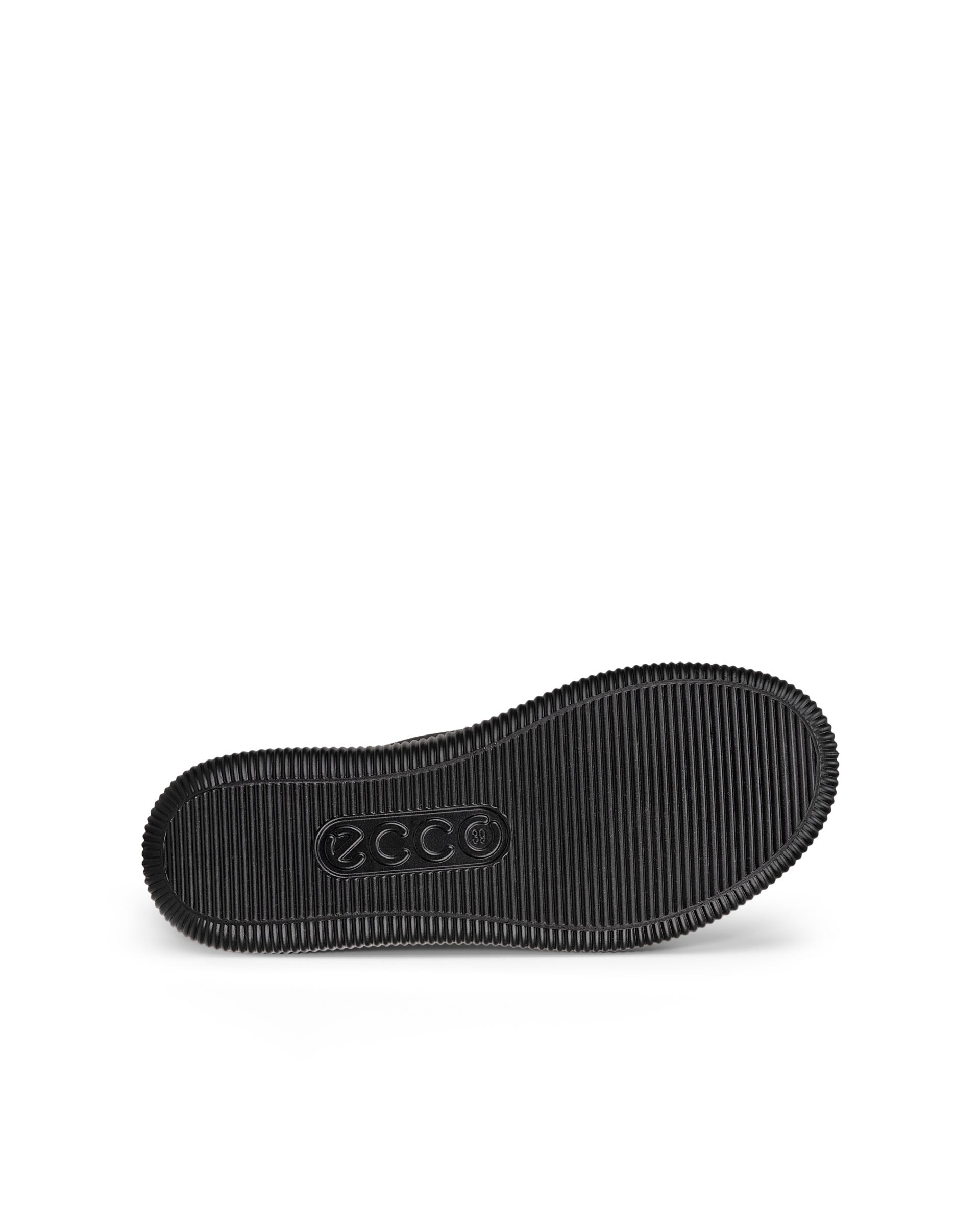 ECCO® SOFT ZERO dames waterdichte schoen van nubuck - Zwart - Sole