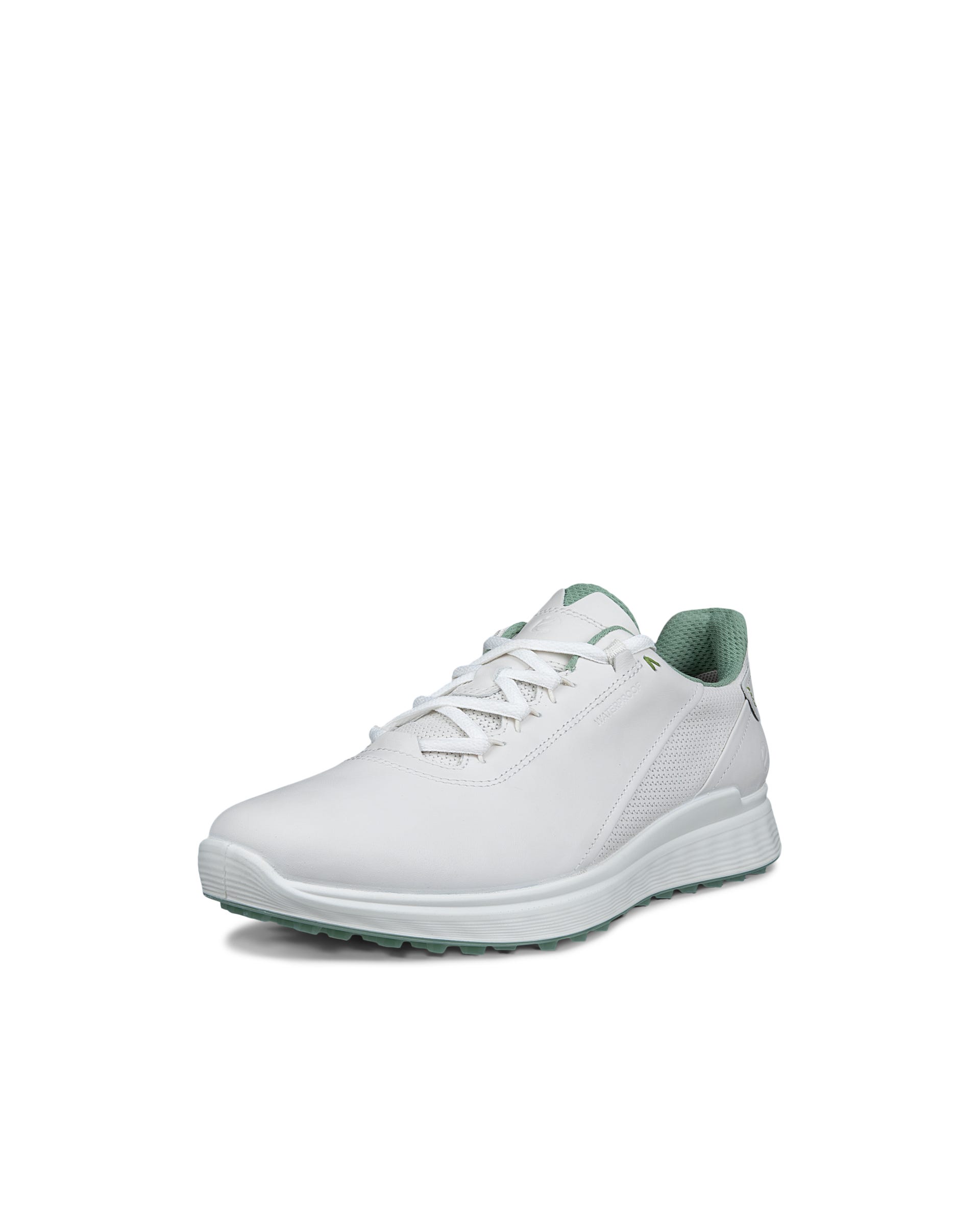 ECCO® Golf S-Casual chaussure de golf imperméable en cuir pour homme - Blanc - Main