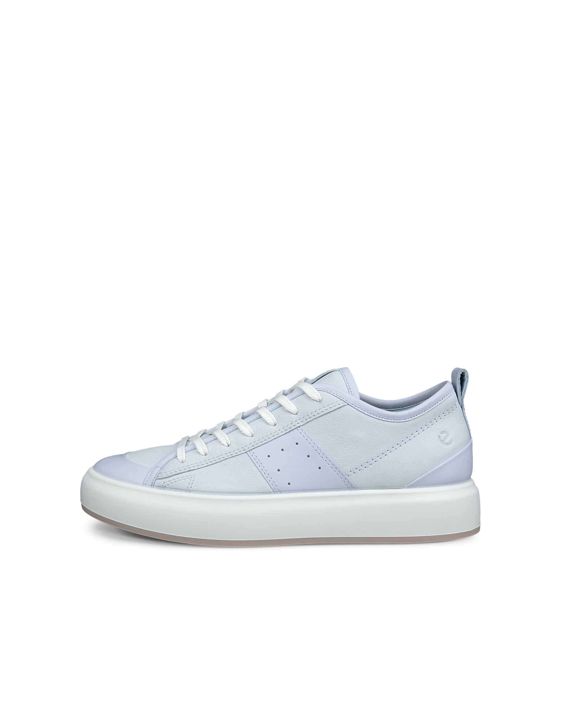 ECCO® Street Ace Damen Sneaker aus Nubukleder - Blau - Outside