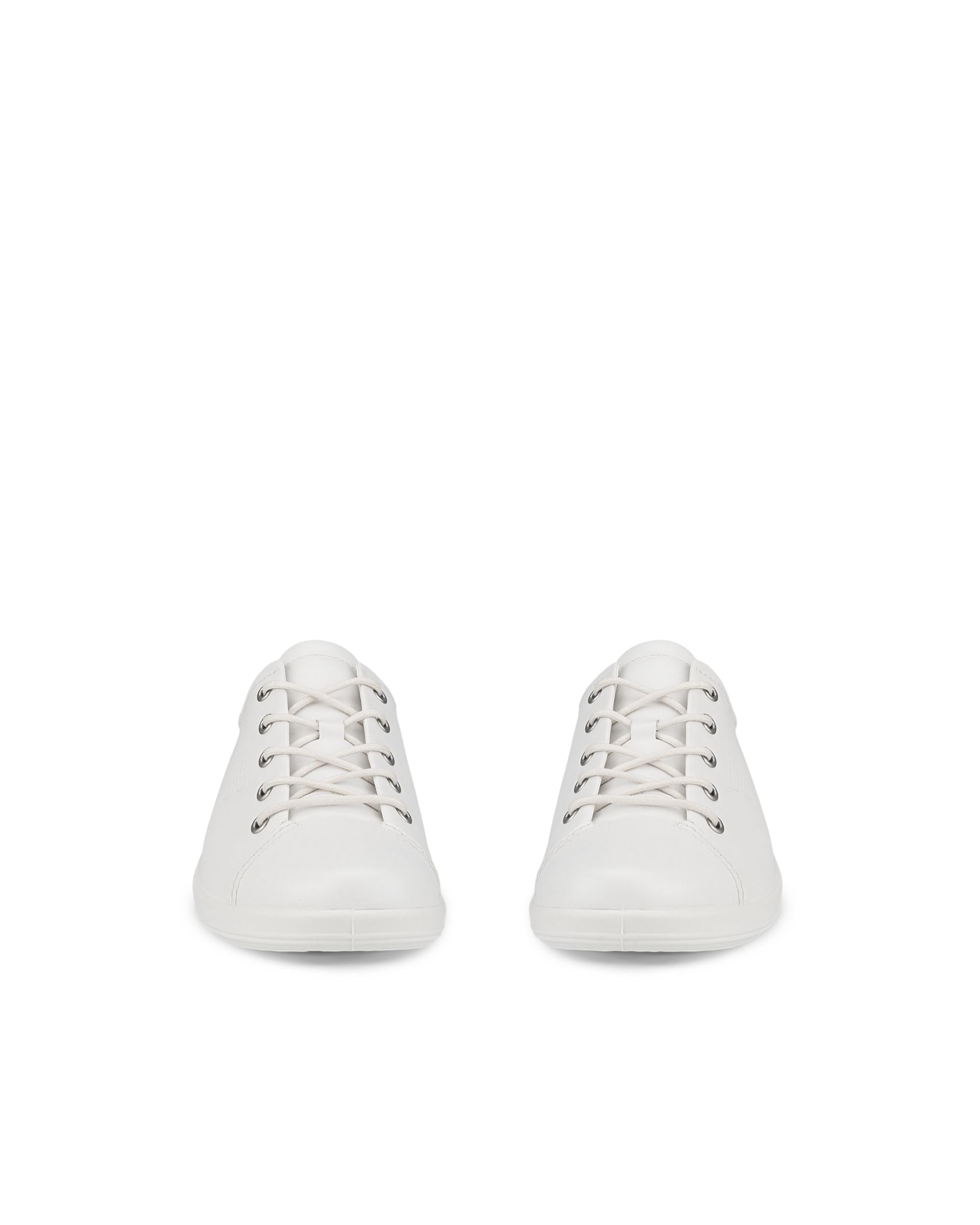 ECCO® Soft 2.0 Skinn promenadsko dam - Vit - Front pair