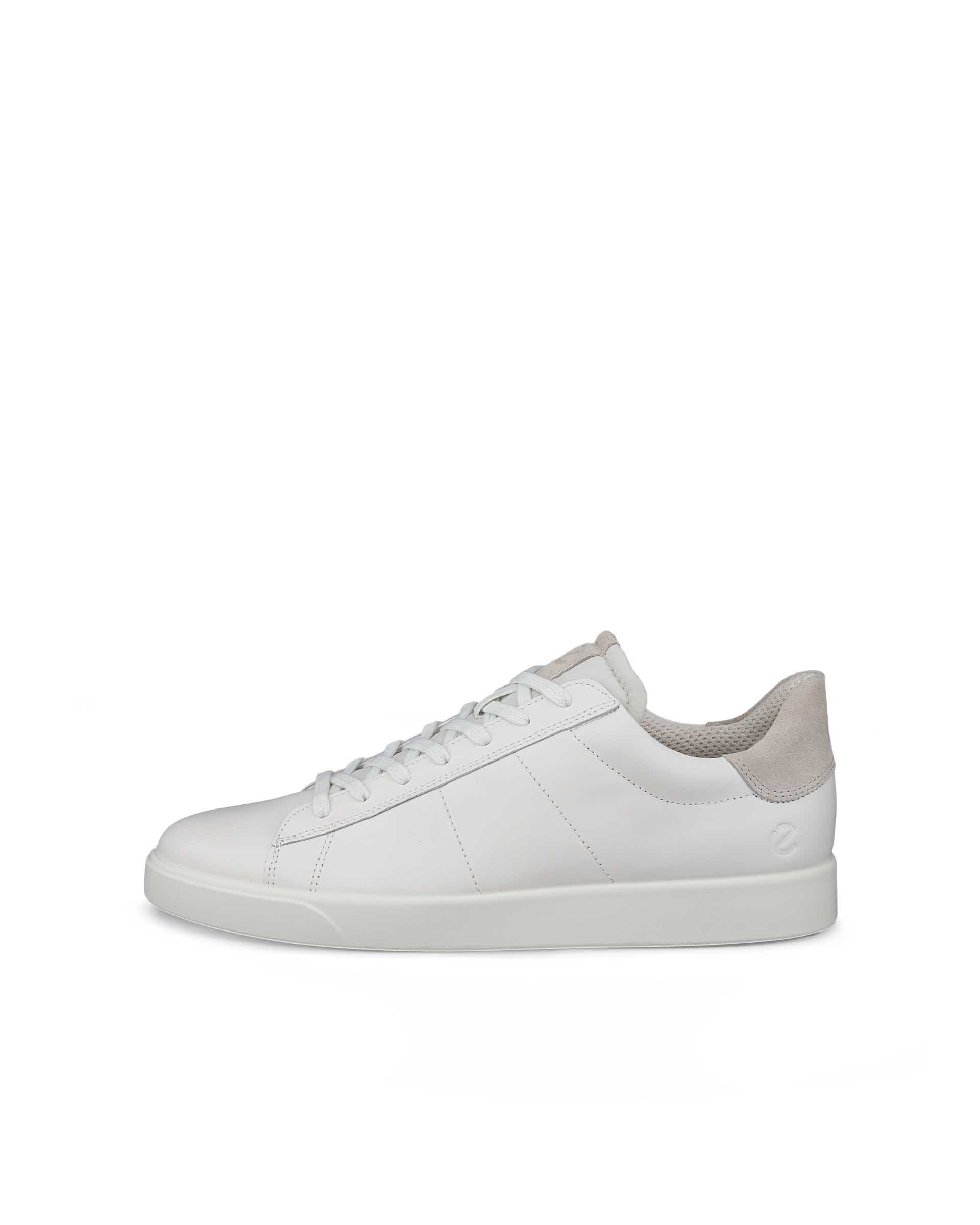 Zapatillas de piel ECCO® Street Lite para hombre - Blanco - Outside