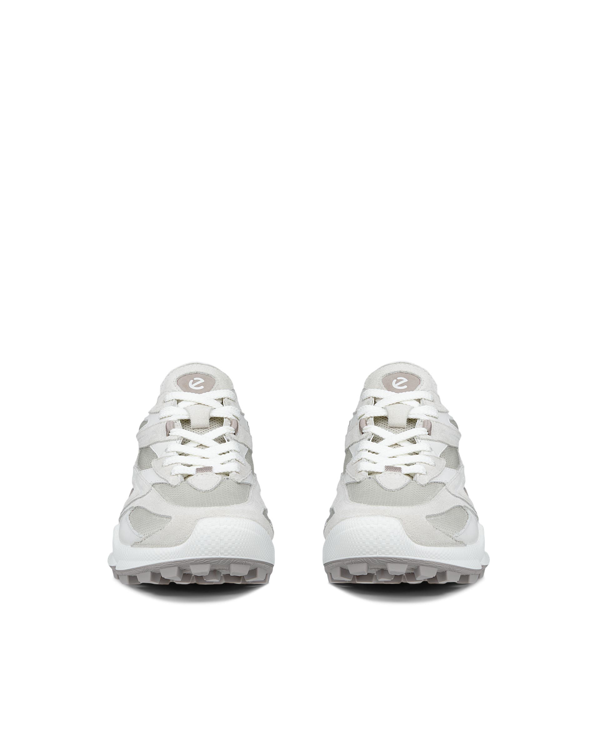 Dámské velurové tenisky ECCO® BIOM C-TRAIL - Bílá - Front pair