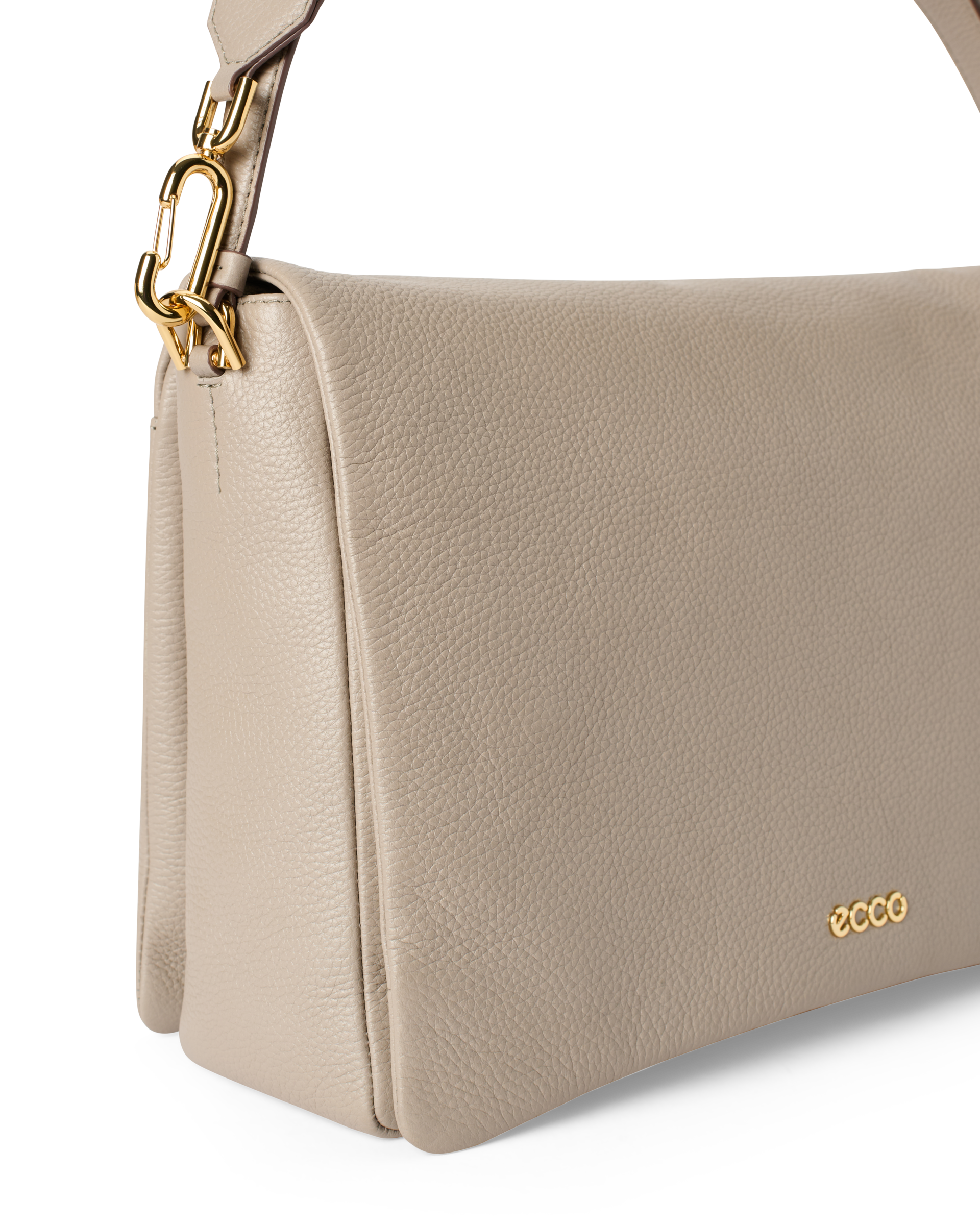 ECCO Pinch Bag XL レザーピンチバッグ | ベージュ