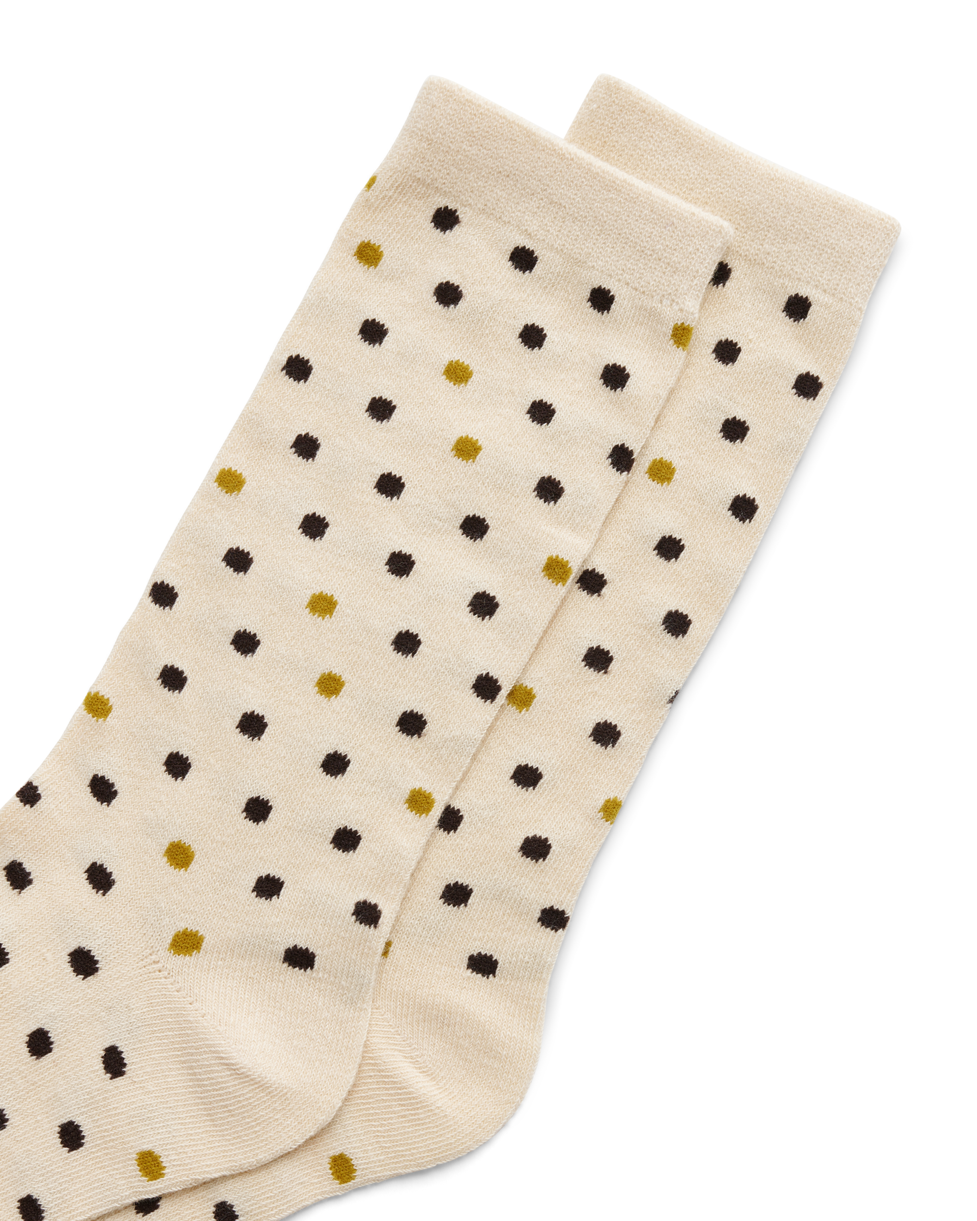 ECCO Classic Dotted Socks — Beige