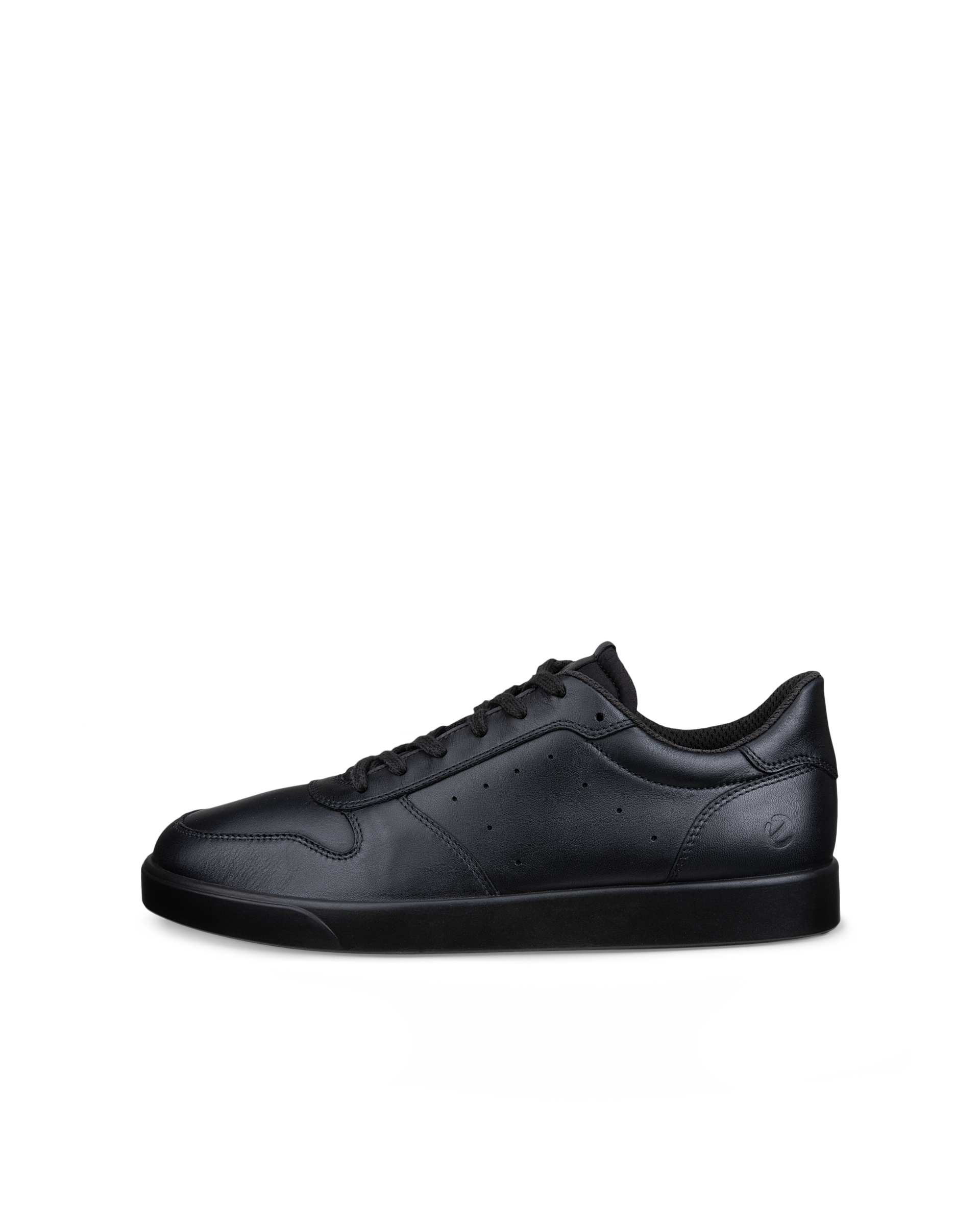 ECCO Street Lite - Men's Leather Sneaker - Black
