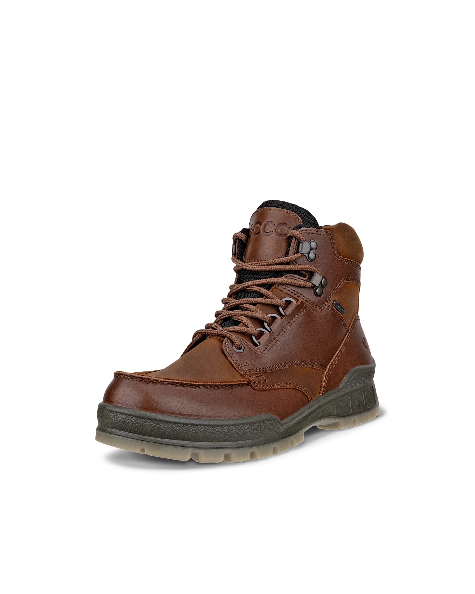 ECCO® TRACK 25 Herren Wanderschuh aus Leder mit Gore-Tex - Braun - Main