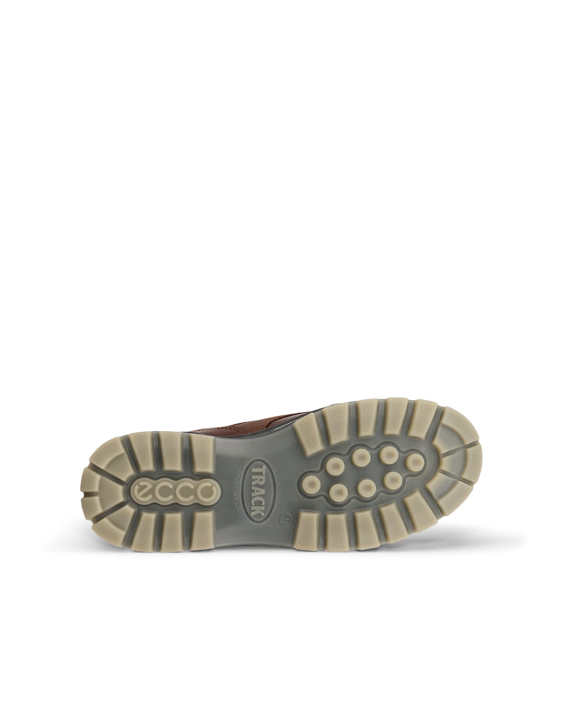 Sapatos Moc-Toe couro homem ECCO® Track 25 - Castanho - Sole