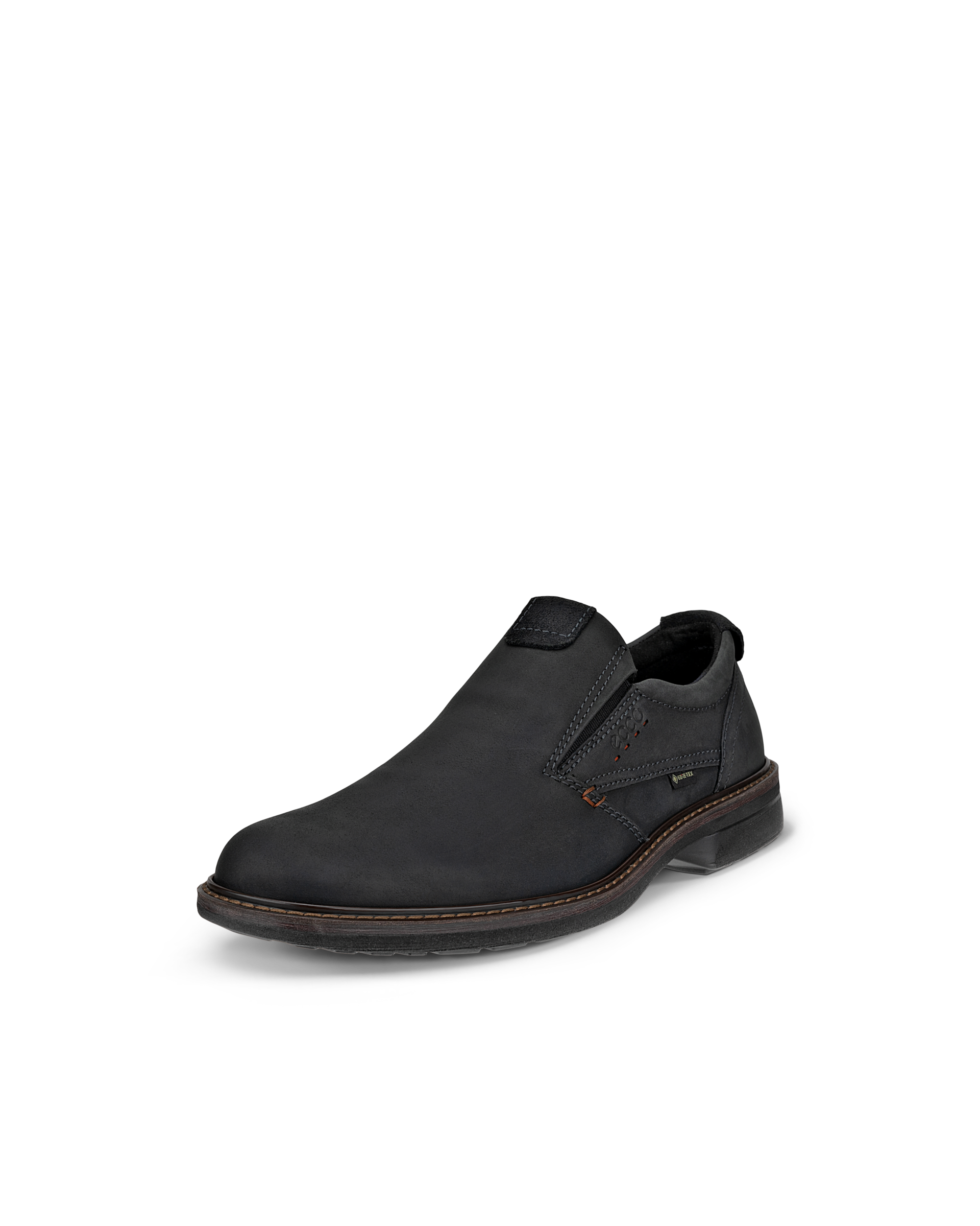 ECCO® Turn Heren leren instapper met Gore-Tex - Zwart - Main