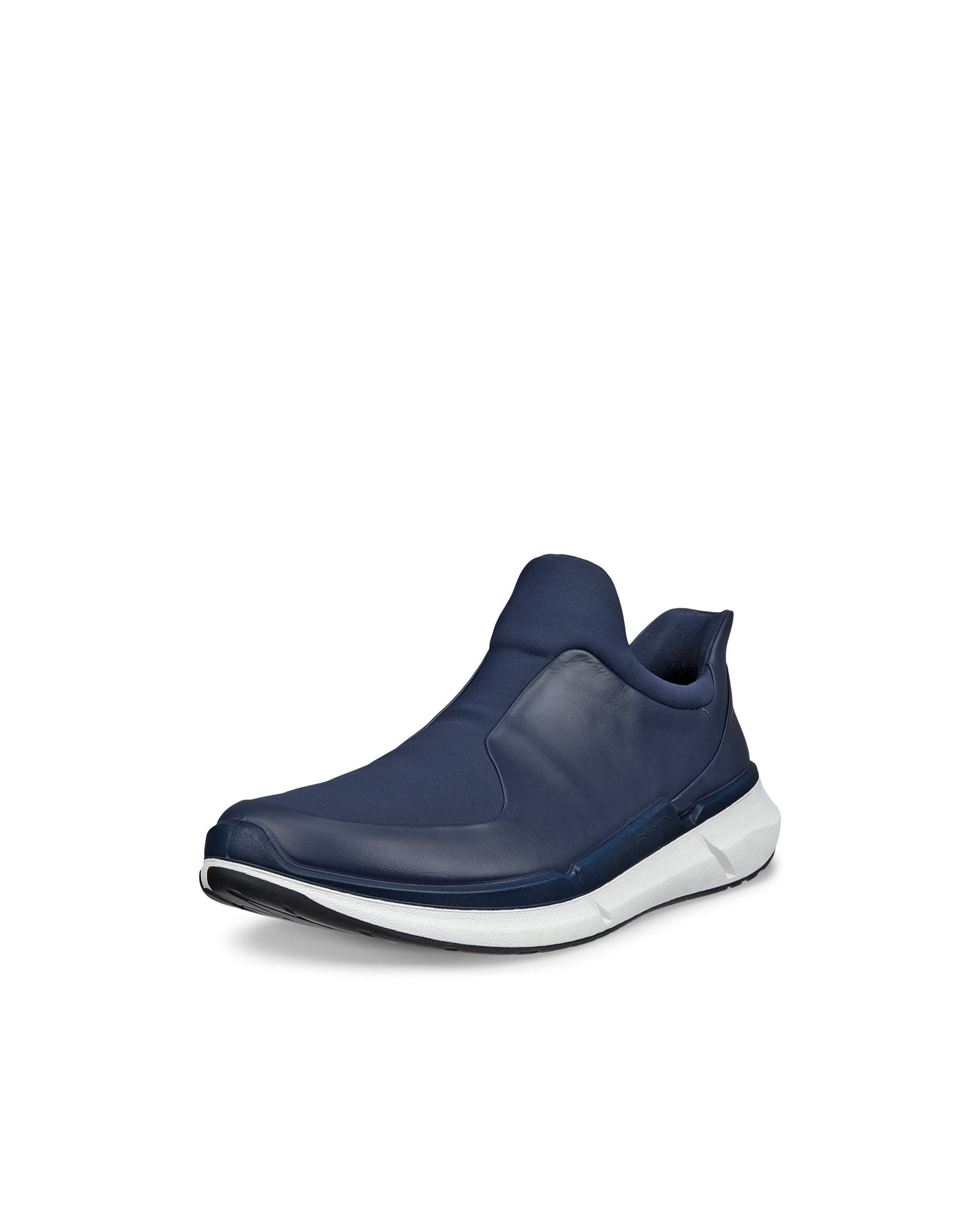 ECCO® BIOM 2.2 Herren Sneaker aus Leder & Textil - Blau - Main