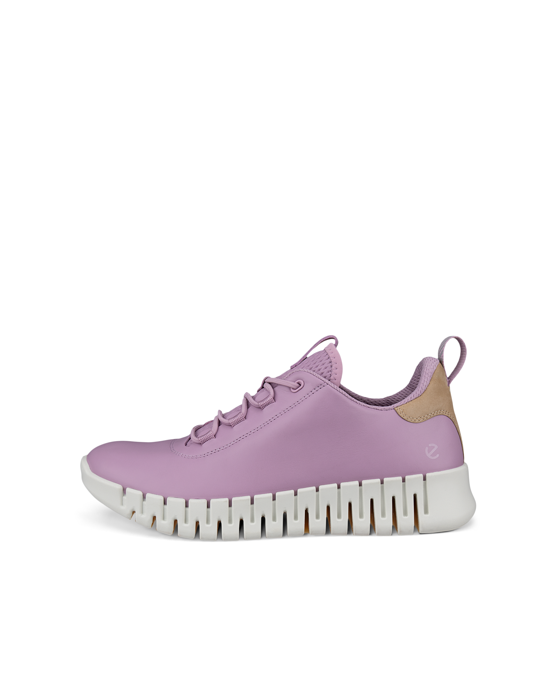 ECCO® Gruuv Damen Ledersneaker - Lila - Outside