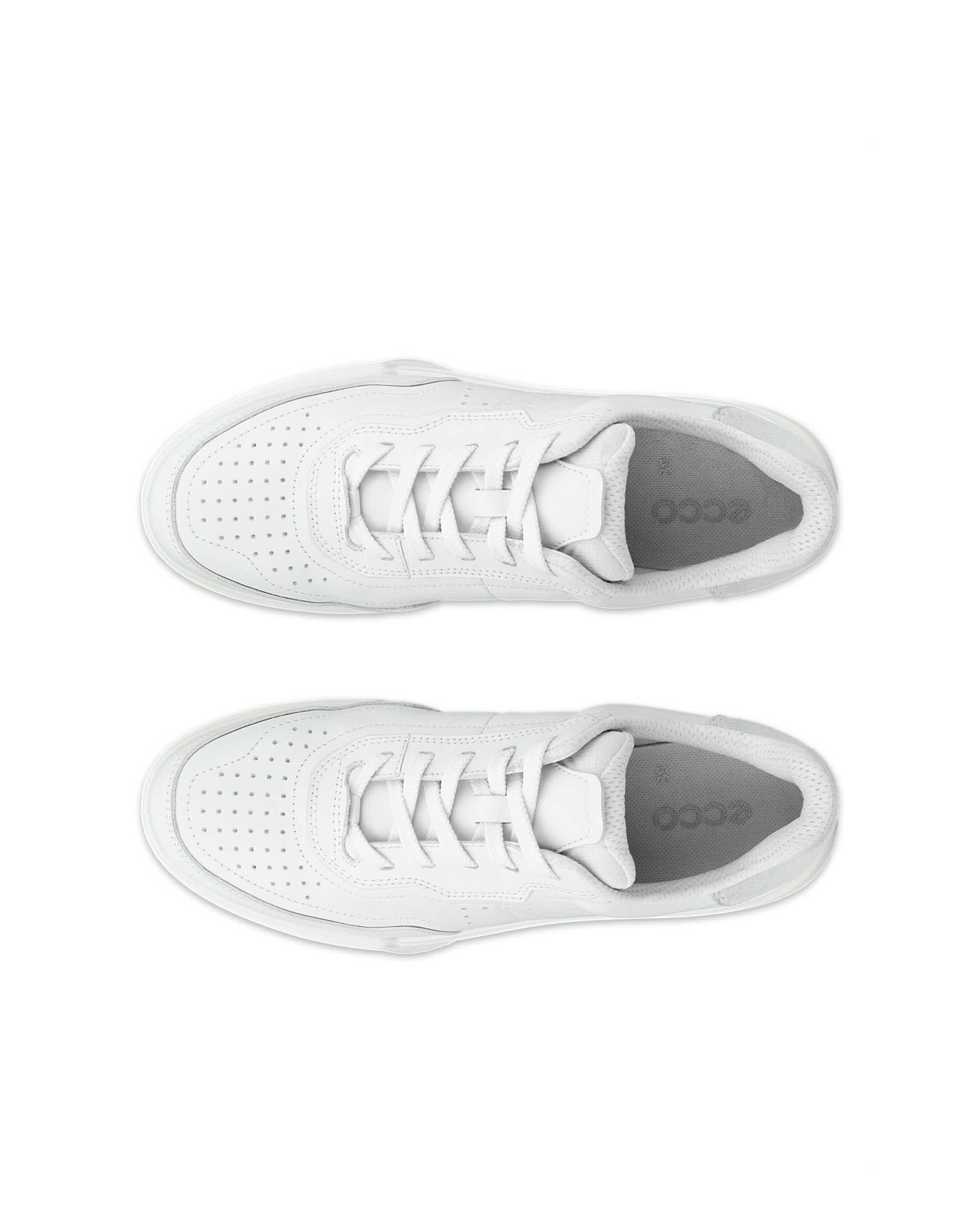 Ténis couro mulher ECCO® Street Court - Branco - Top left pair