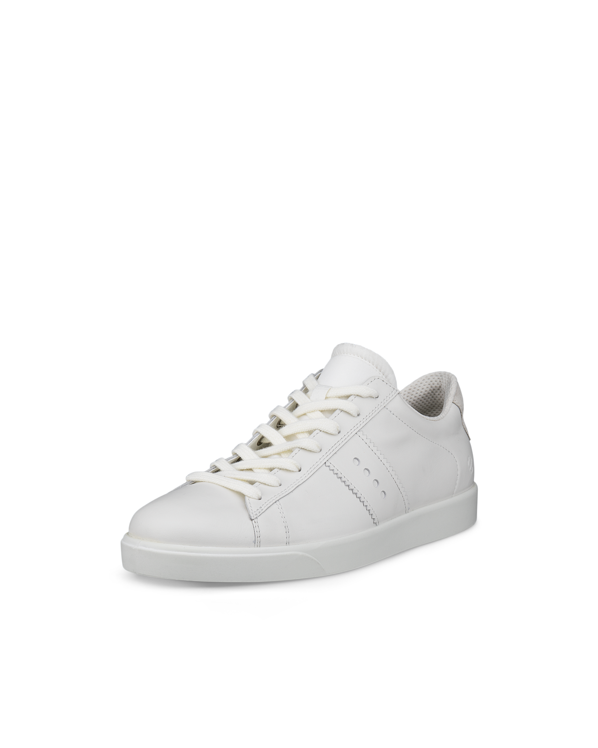 ECCO® Street Lite baskets en cuir pour femme - Blanc - Main