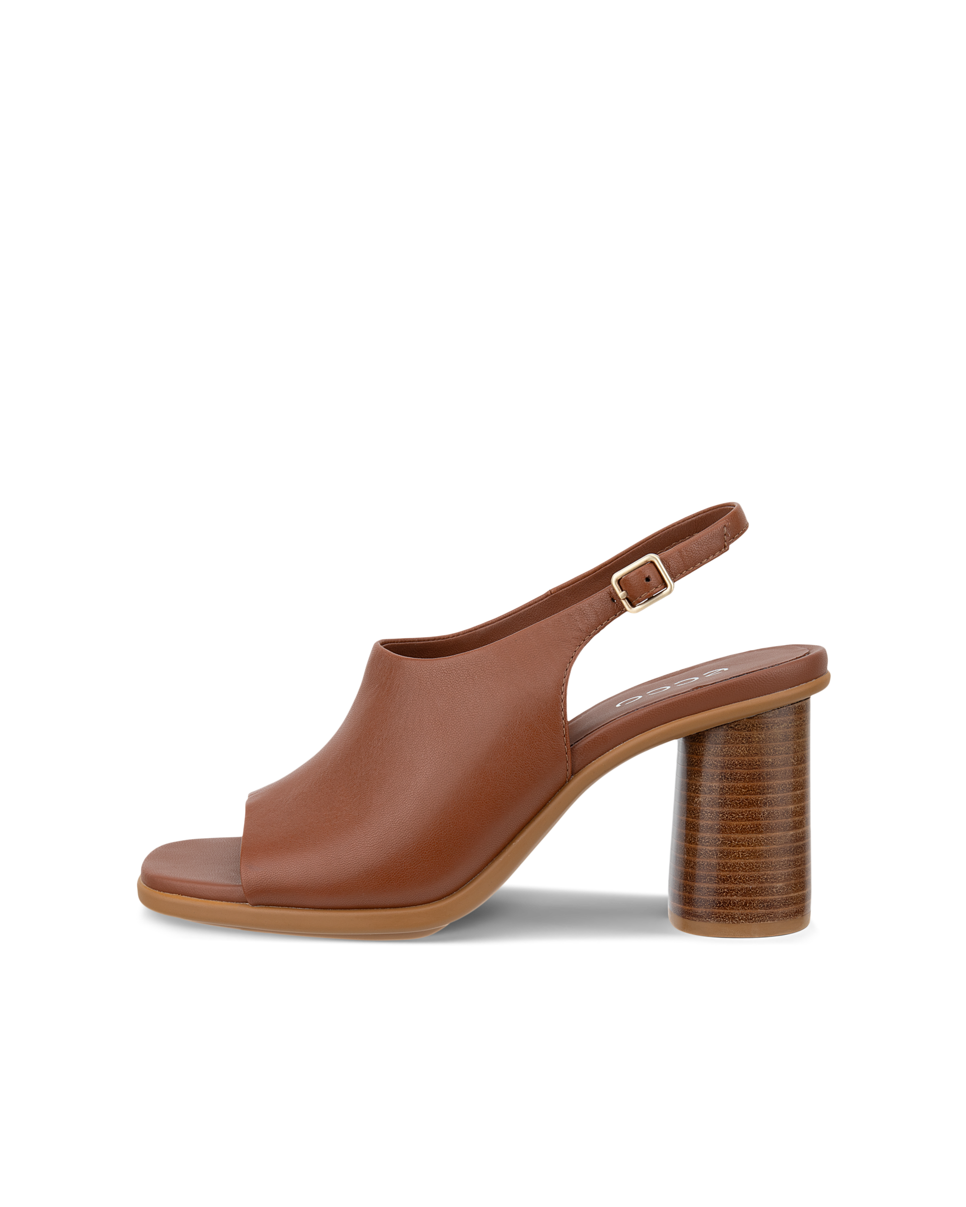 ECCO SCULPTED ALBA 65 - Women's Leather Heeled Sandal - Brown - 41