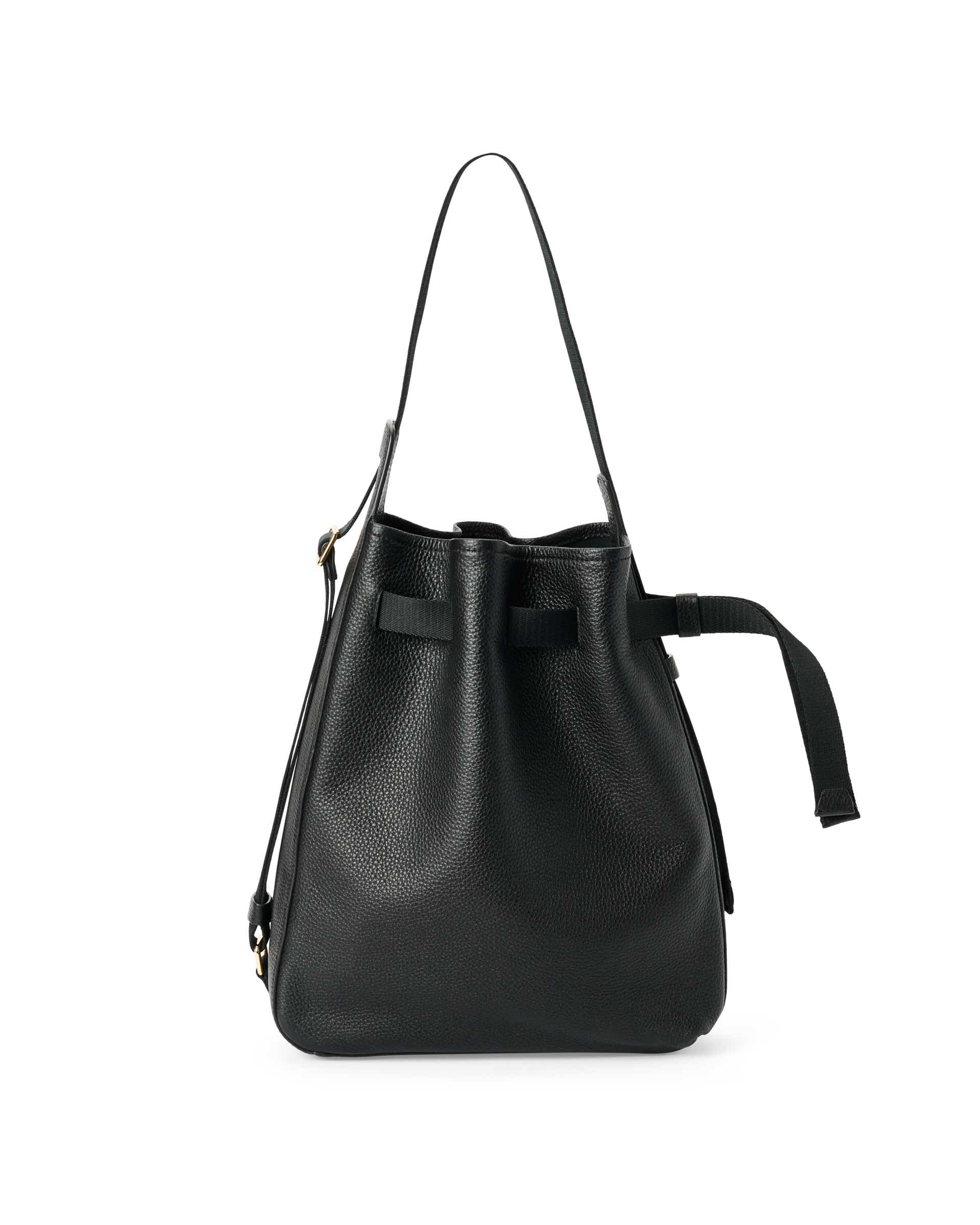 ECCO® Sail sac hobo en cuir - Noir - Main