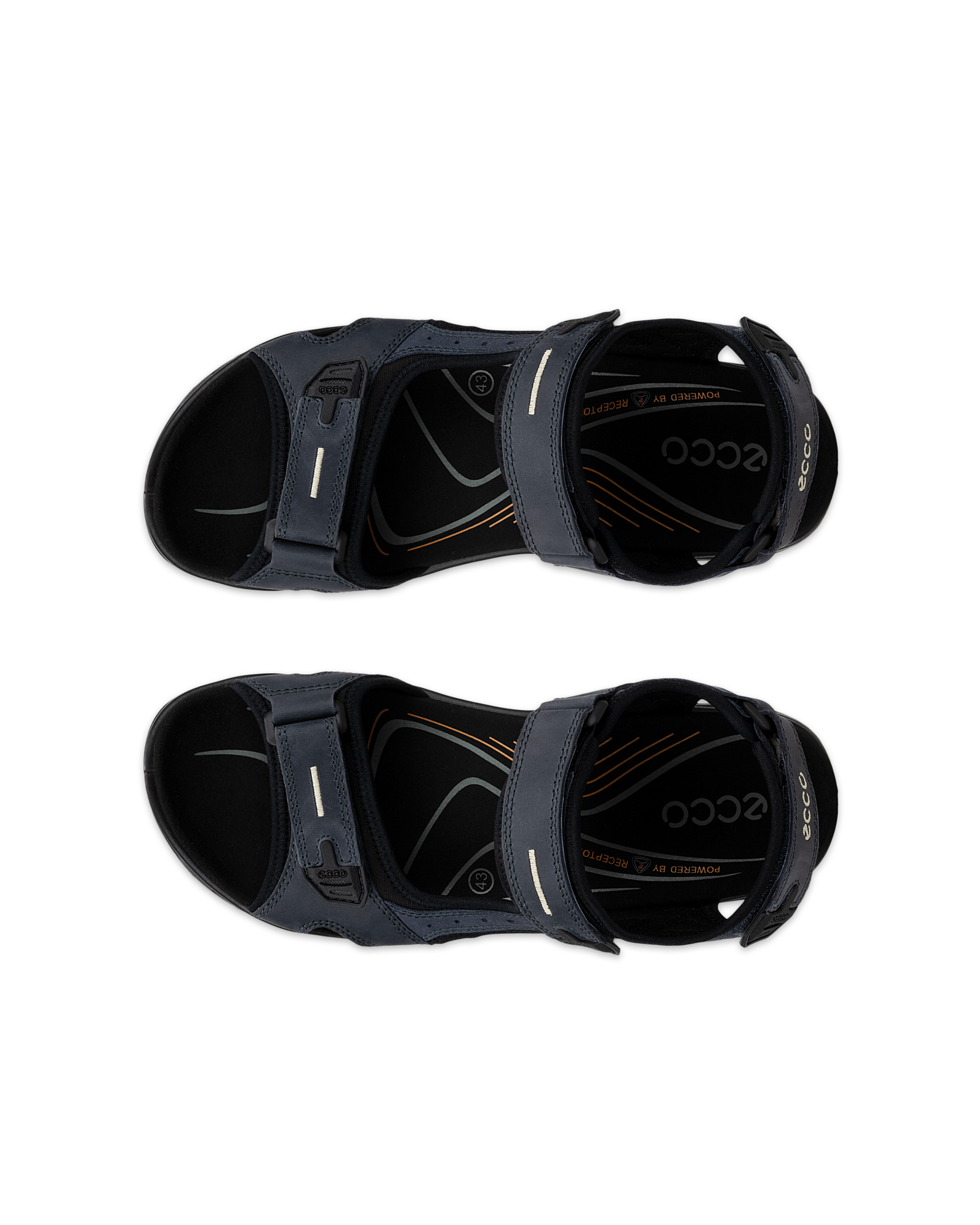 ECCO® Offroad Nubuck vandringssandal herr - Blå - Top left pair