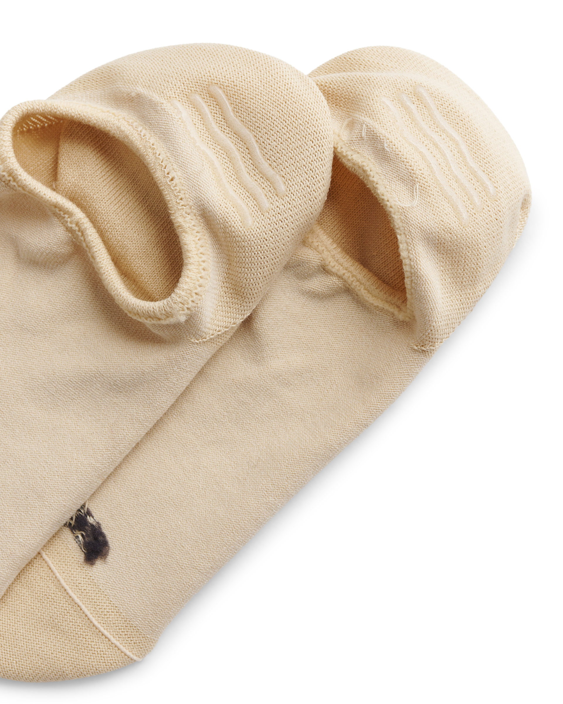 Unisex ECCO Classic No-Show Socks — Beige