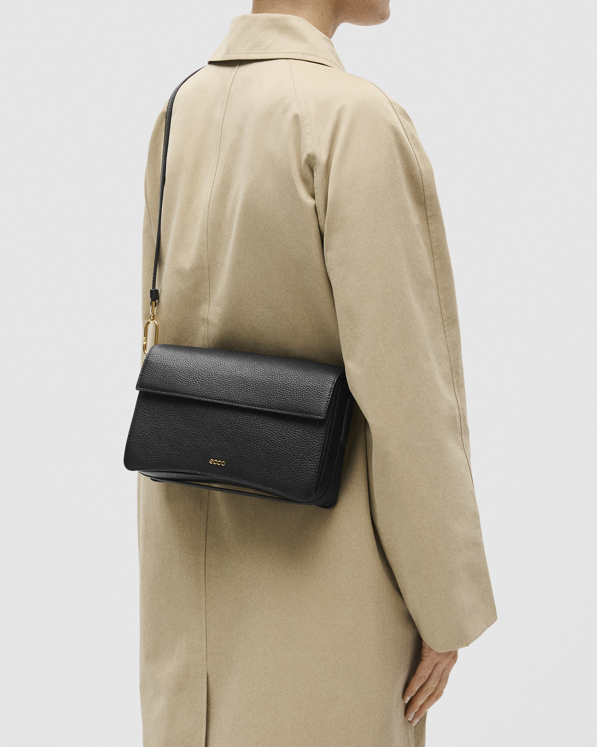 ECCO Pinch Bag Large — Black