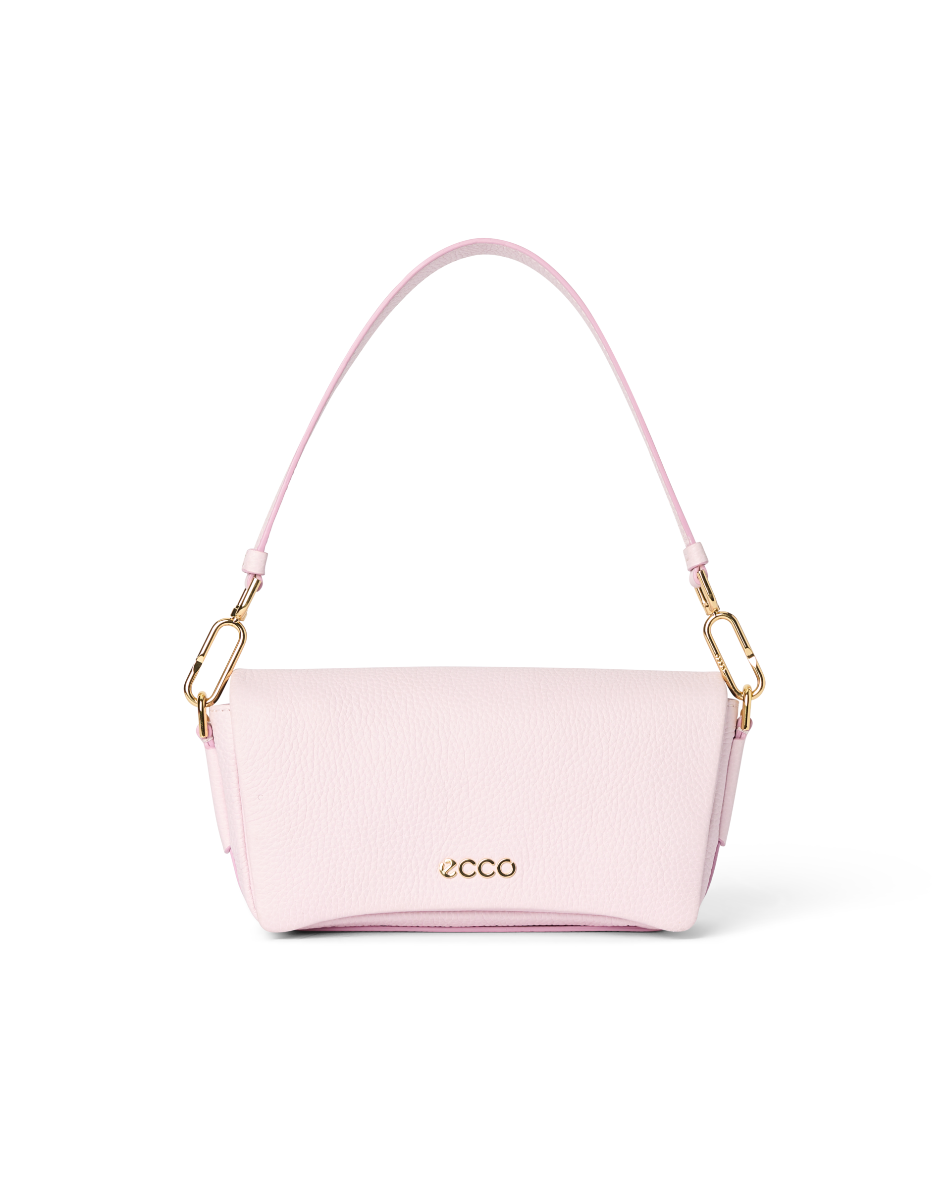 ECCO Pinch Bag M - Leather Crossbody Bag - Pink
