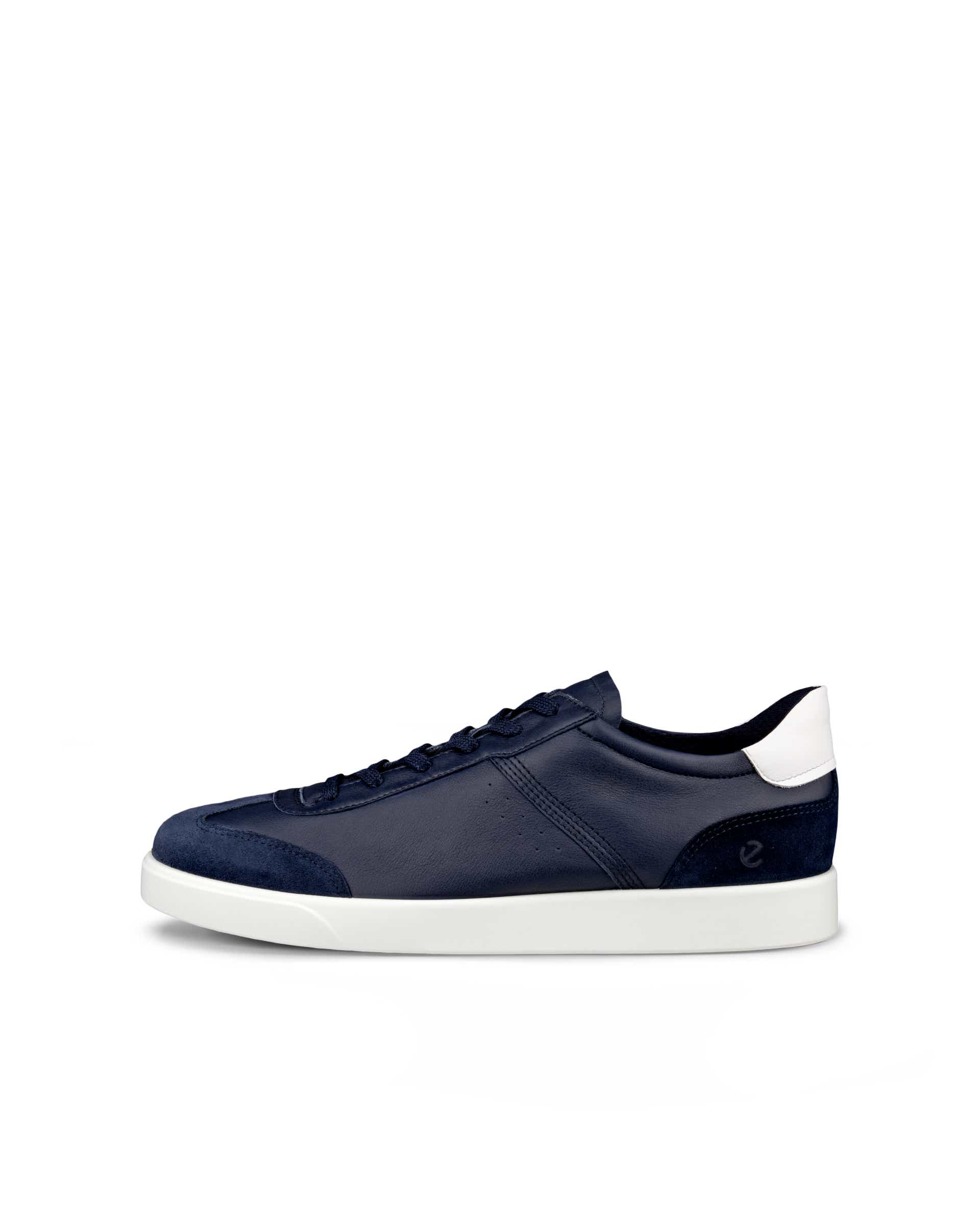 ECCO® STREET LITE Herren Ledersneaker - Blau - Outside