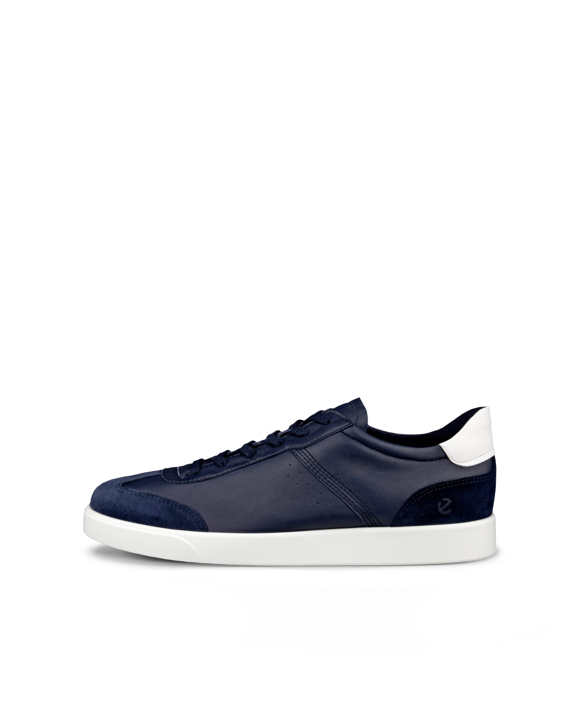 ECCO® STREET LITE Herren Ledersneaker - Blau - Outside