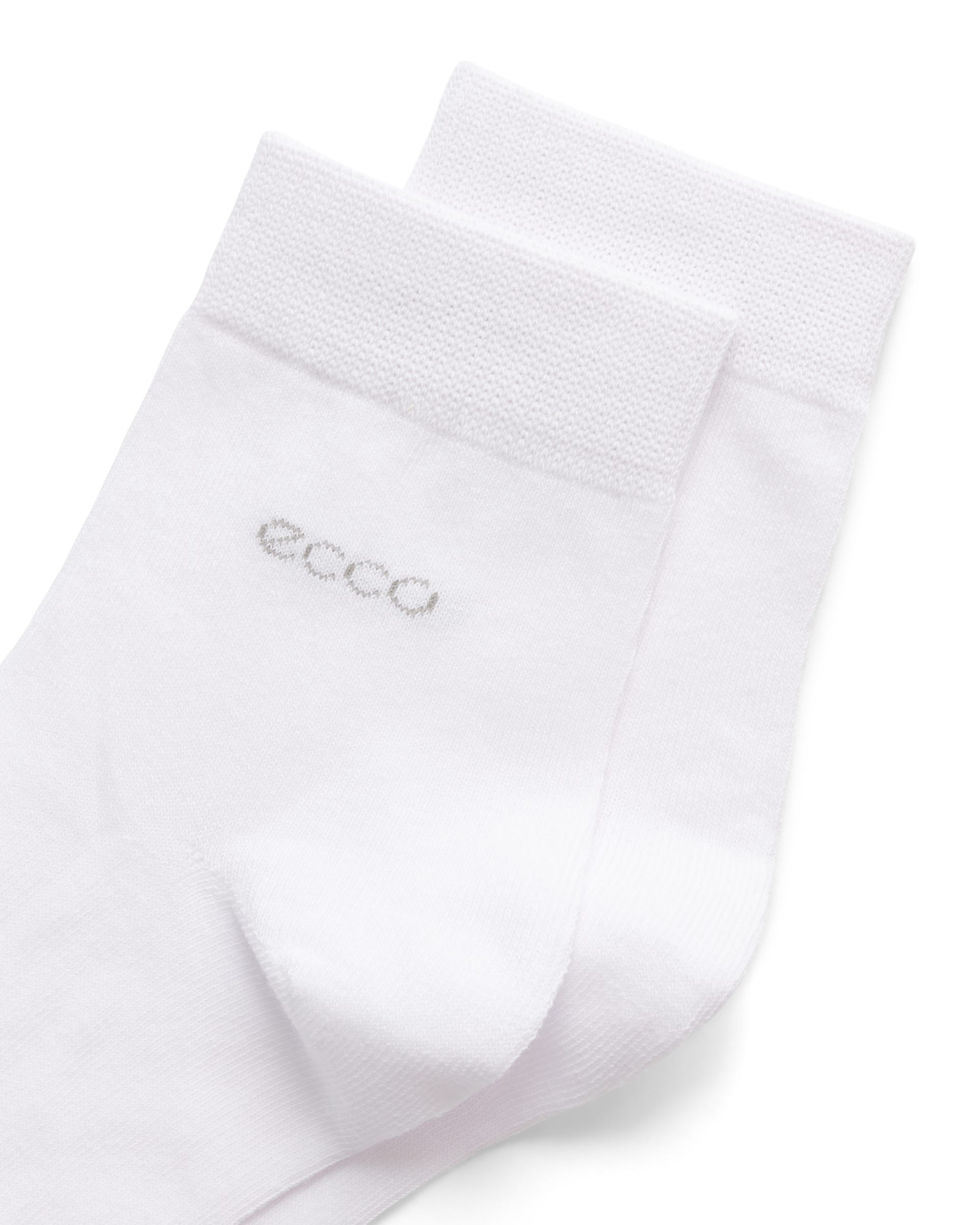 ECCO Classic ユニセックス ソックス - ホワイト - Detail-2